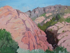 In The Canyon, Painting, Oil on Other