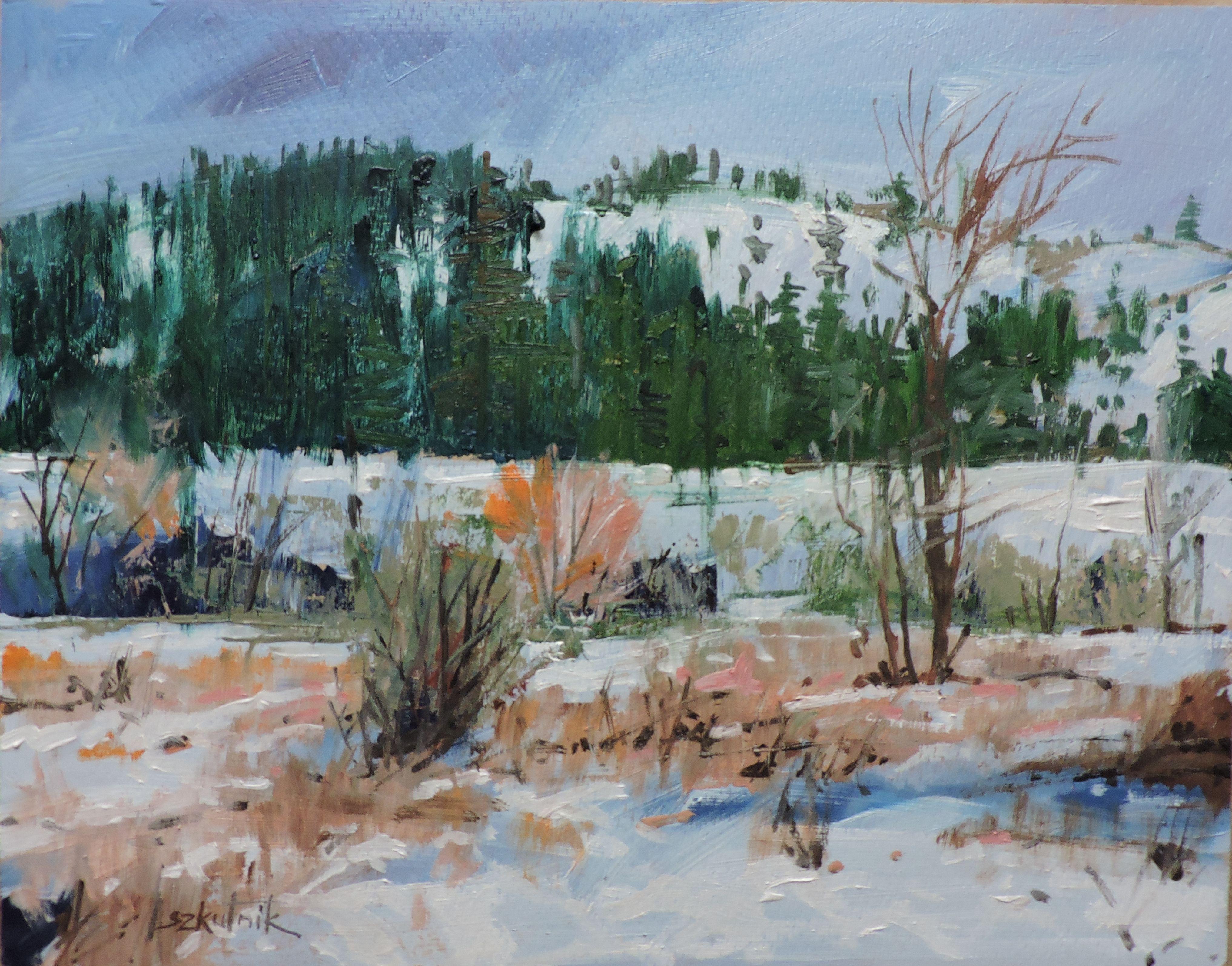 Original fine art en plein air oil on panel paint in Denver Colorado :: Painting :: Impressionist :: This piece comes with an official certificate of authenticity signed by the artist :: Ready to Hang: No :: Signed: Yes :: Signature Location: front