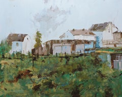 Littleton Property, Painting, Oil on Wood Panel