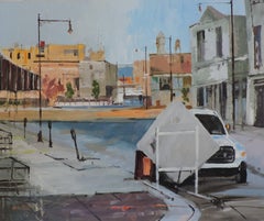 Morning Street, Painting, Oil on Other