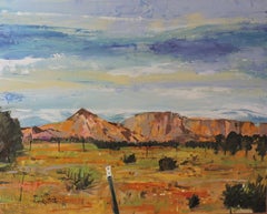 Rain in the Sky, Painting, Oil on Wood Panel