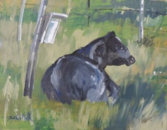 Siesta, Painting, Oil on Wood Panel