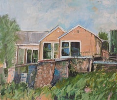 Spring Green, Painting, Oil on Wood Panel