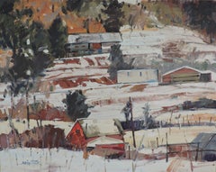 The Thaw, Painting, Oil on Wood Panel