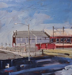 Warehouse, Painting, Oil on Other