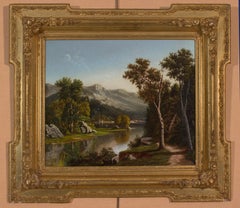 Tonalist Landscape by Cincinnati Artist Richard T. Clarke