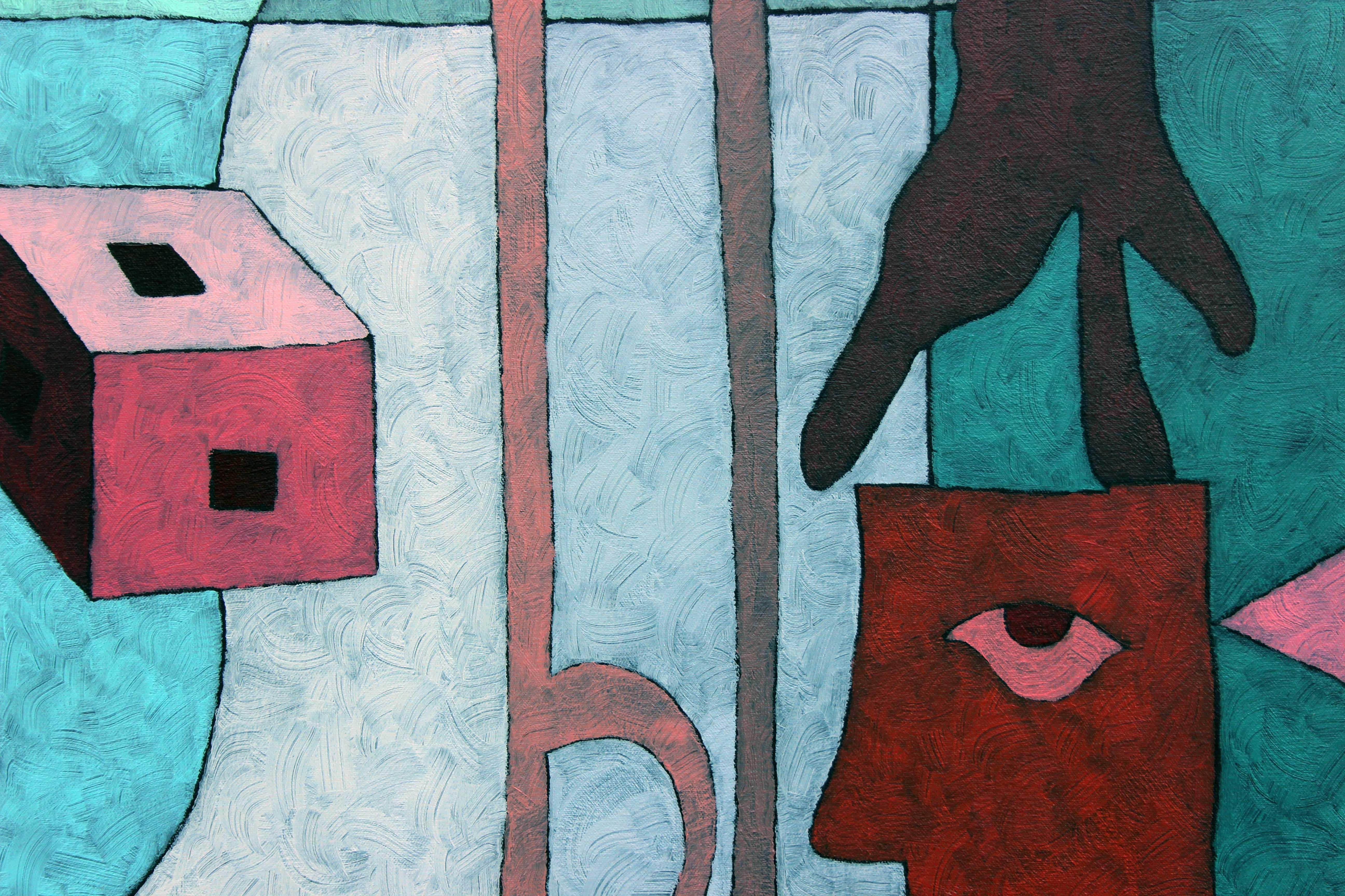 Historias - Reloj - Painting de Richard Taylor