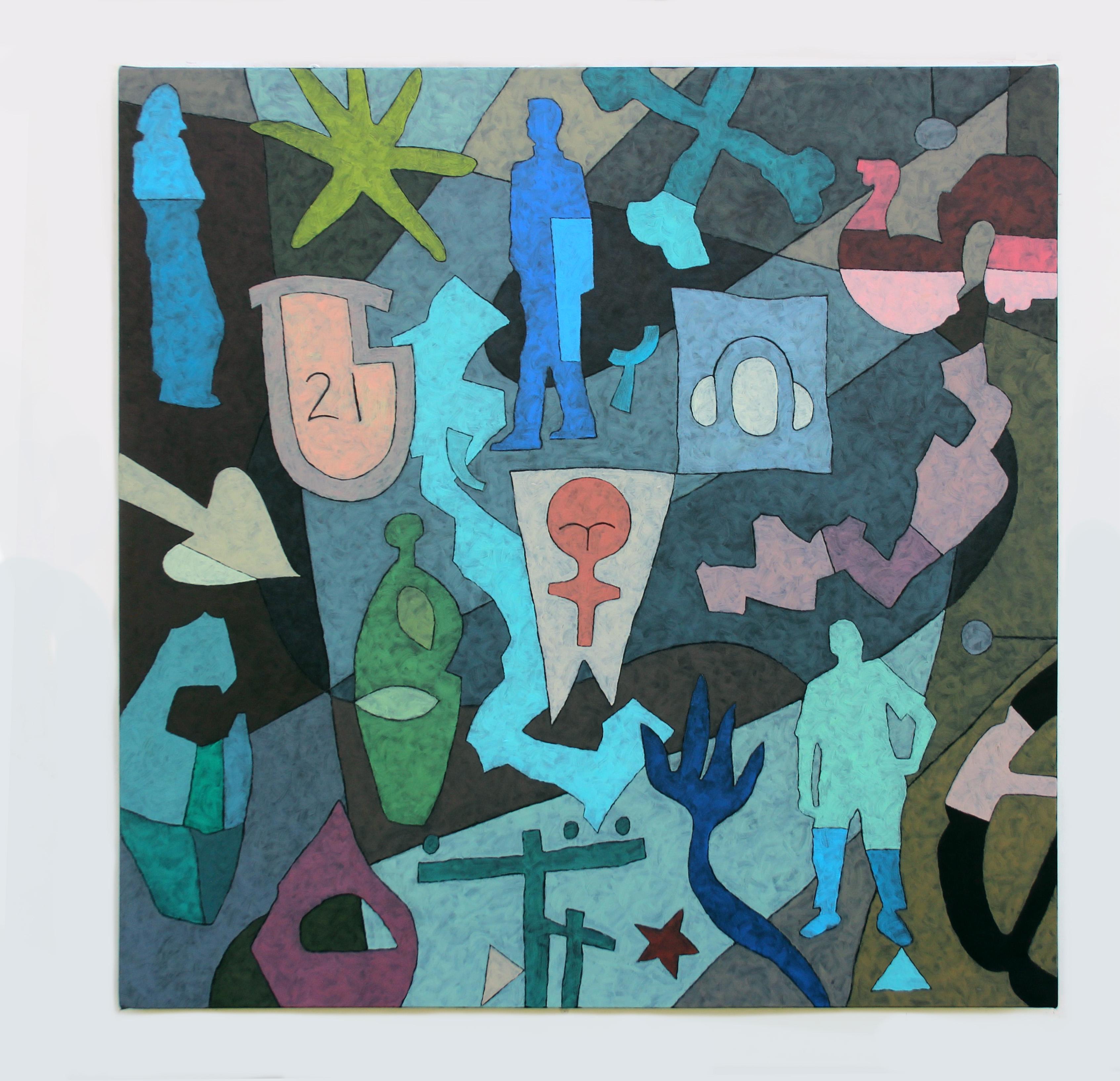Abstract Painting de Richard Taylor - Historias - Conserje