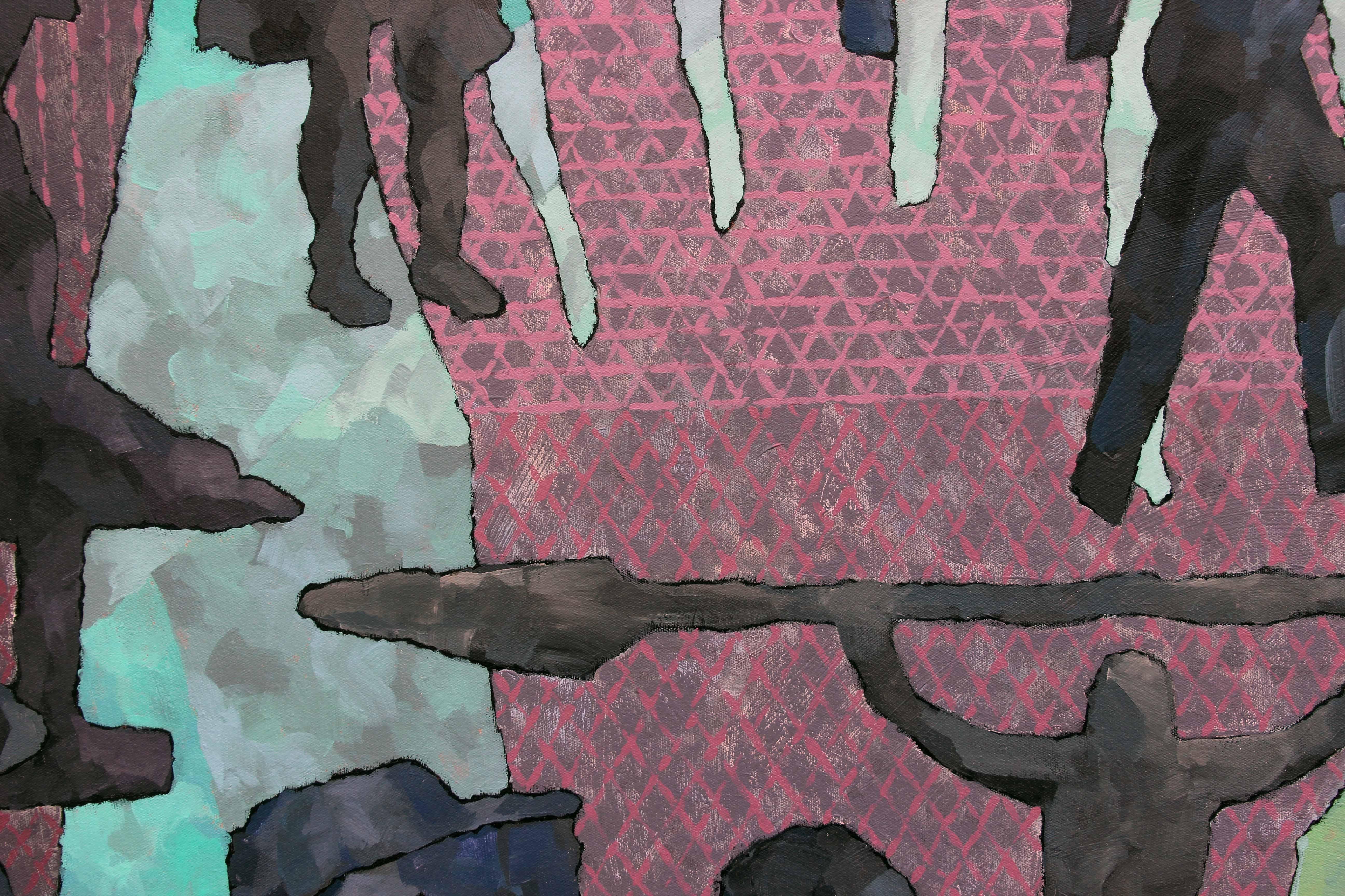 Mis Cuadros de Historias cuentan historias recogidas de vagabundeos por el país y por el mundo. Cuando camino, busco objetos abandonados por otros, hago dibujos de las formas interesantes que encuentro y, en general, recojo elementos para nuevas