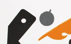 Fine art print, mono print, monotype, unique print, hand printed, “178 Jazz”