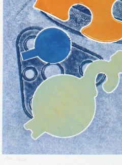 Fine art print, mono print, monotype, unique print, hand printed, “180 Jazz”