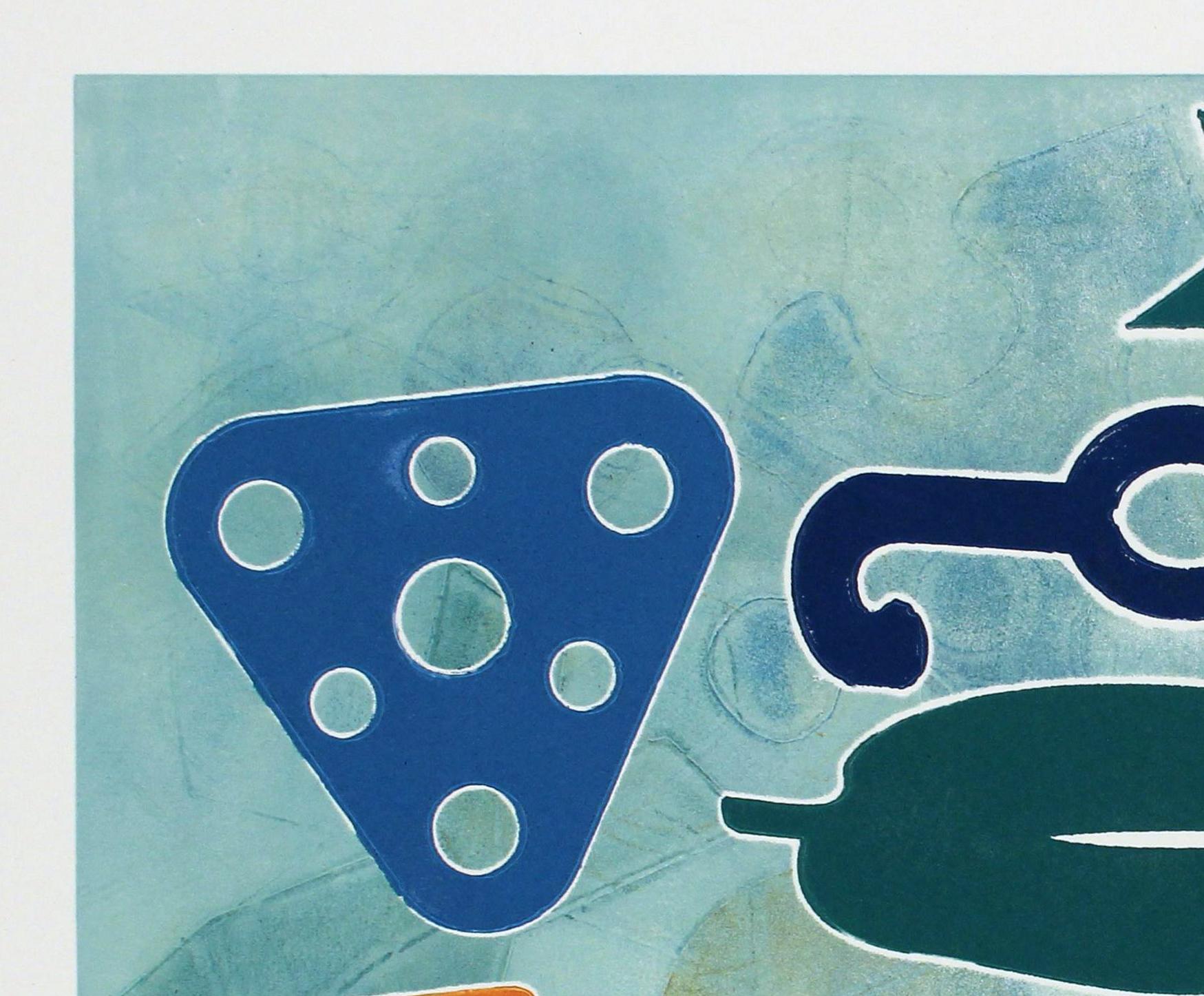 Gravure d'art, monotype, impression unique, impression à la main, 