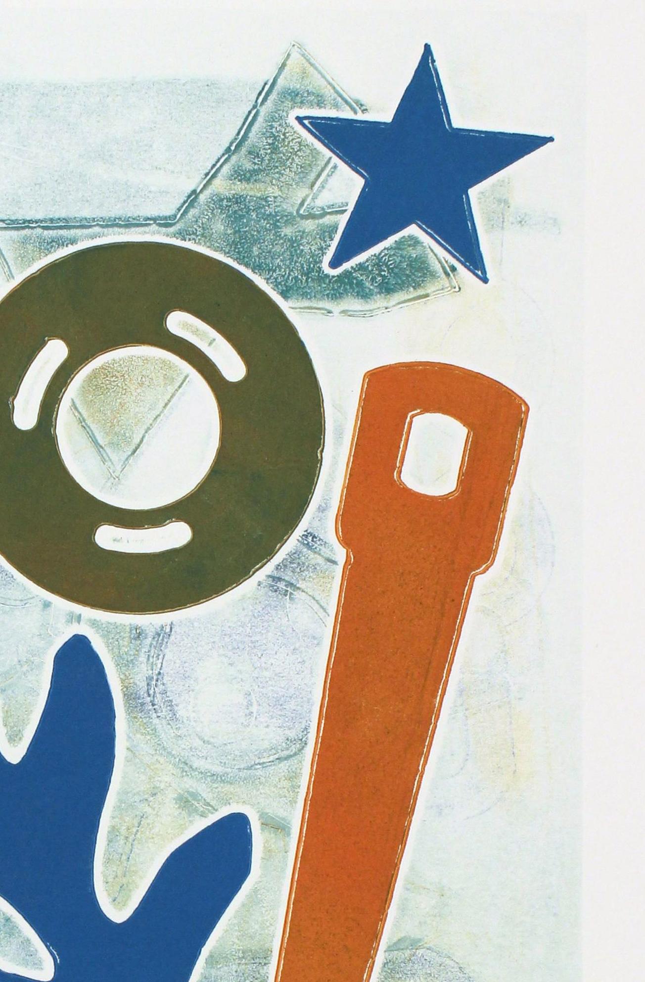 Gravure d'art, monotype, impression unique, impression à la main, 