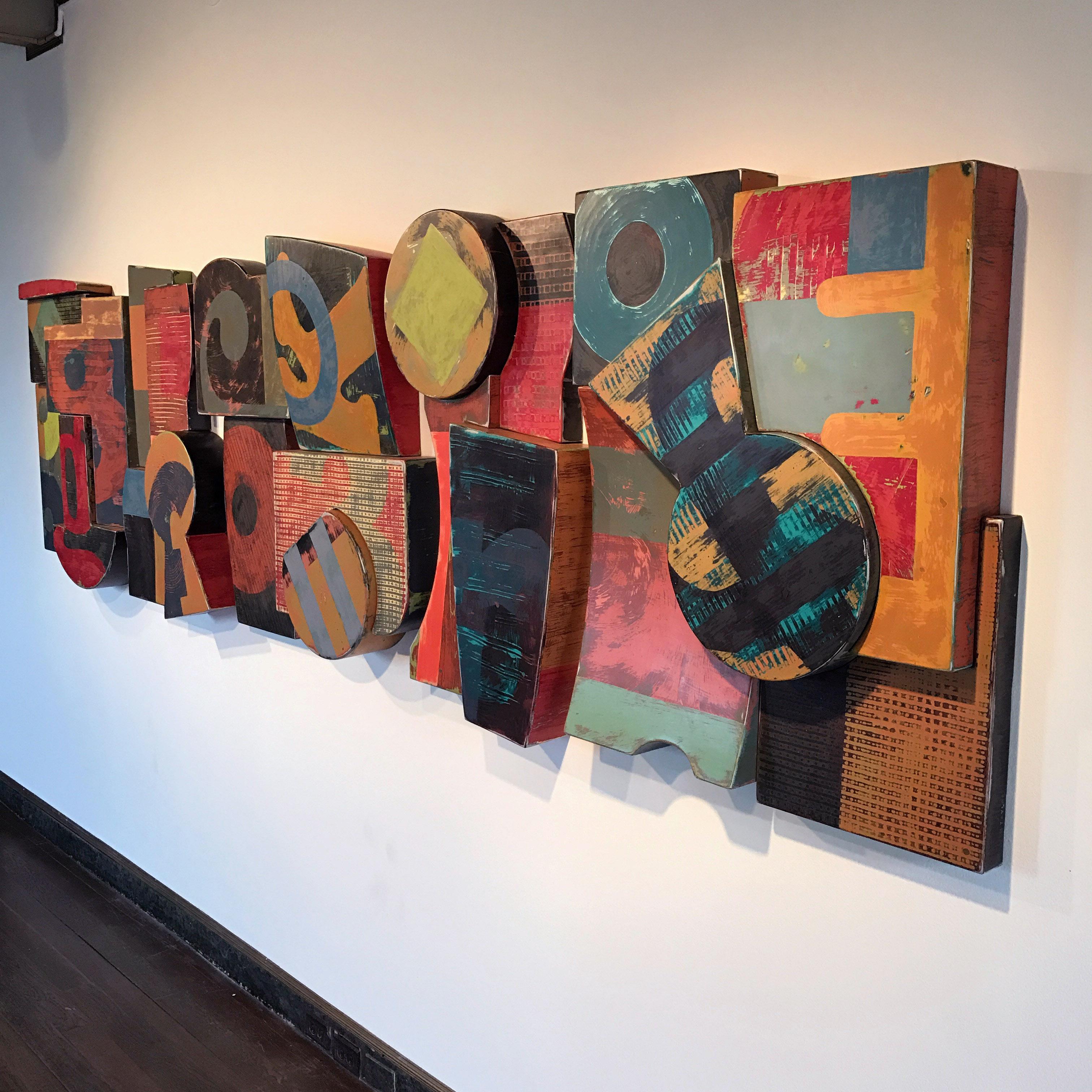 Campbell Apartment - Contemporary Painting by Richard Taylor