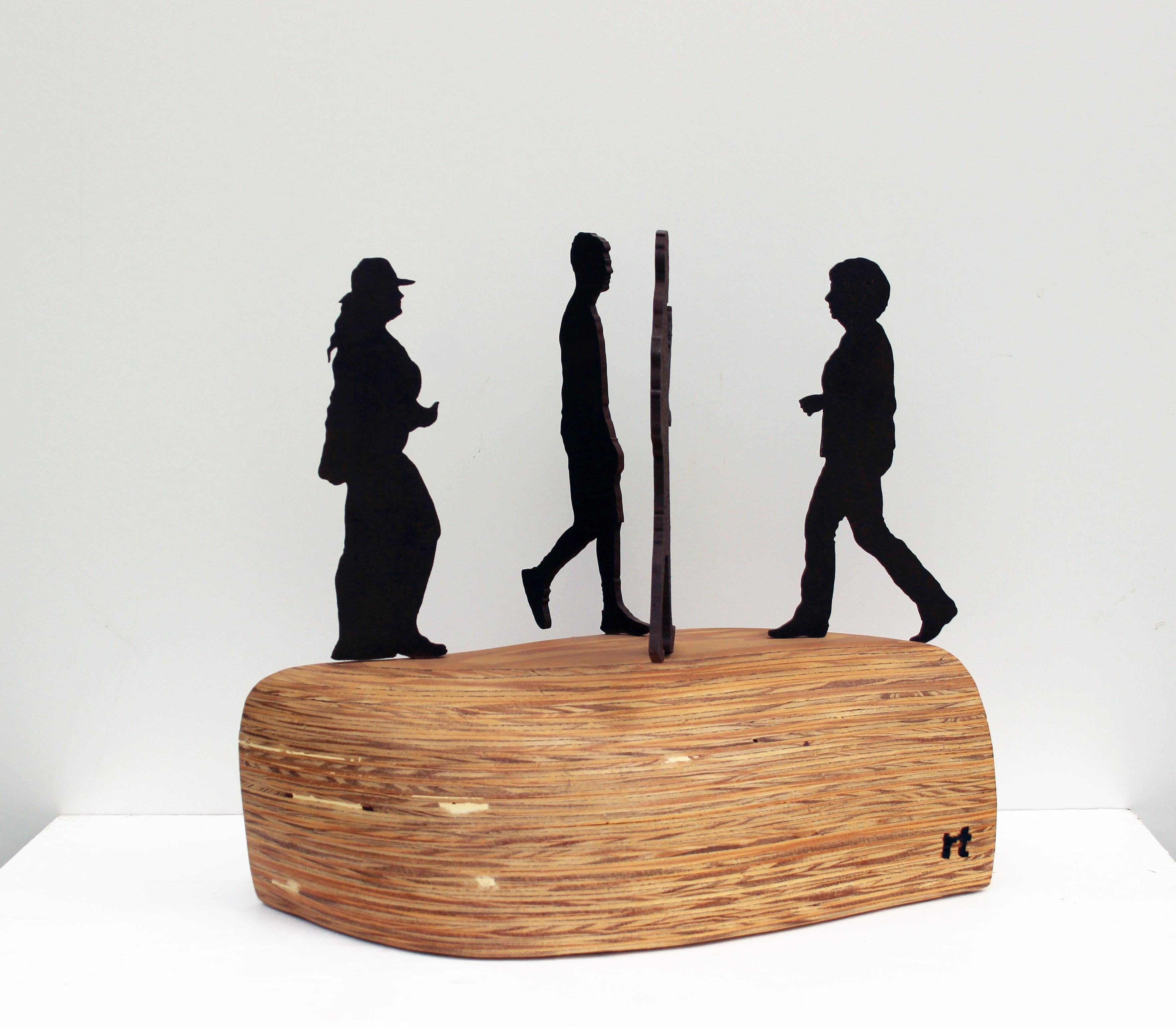 Richard Taylor Abstract Sculpture – Versammlung 3