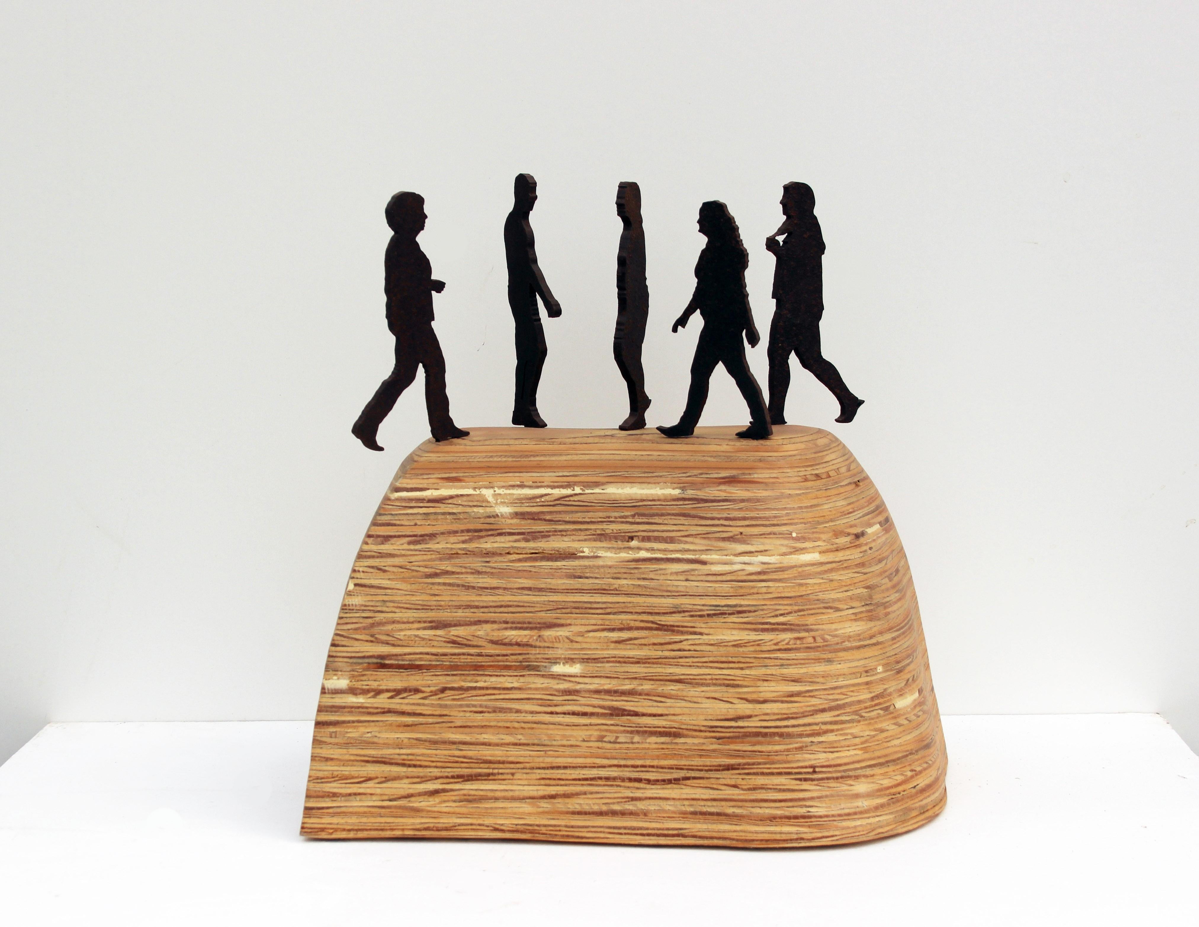 Gathering 5 - Contemporary Sculpture by Richard Taylor