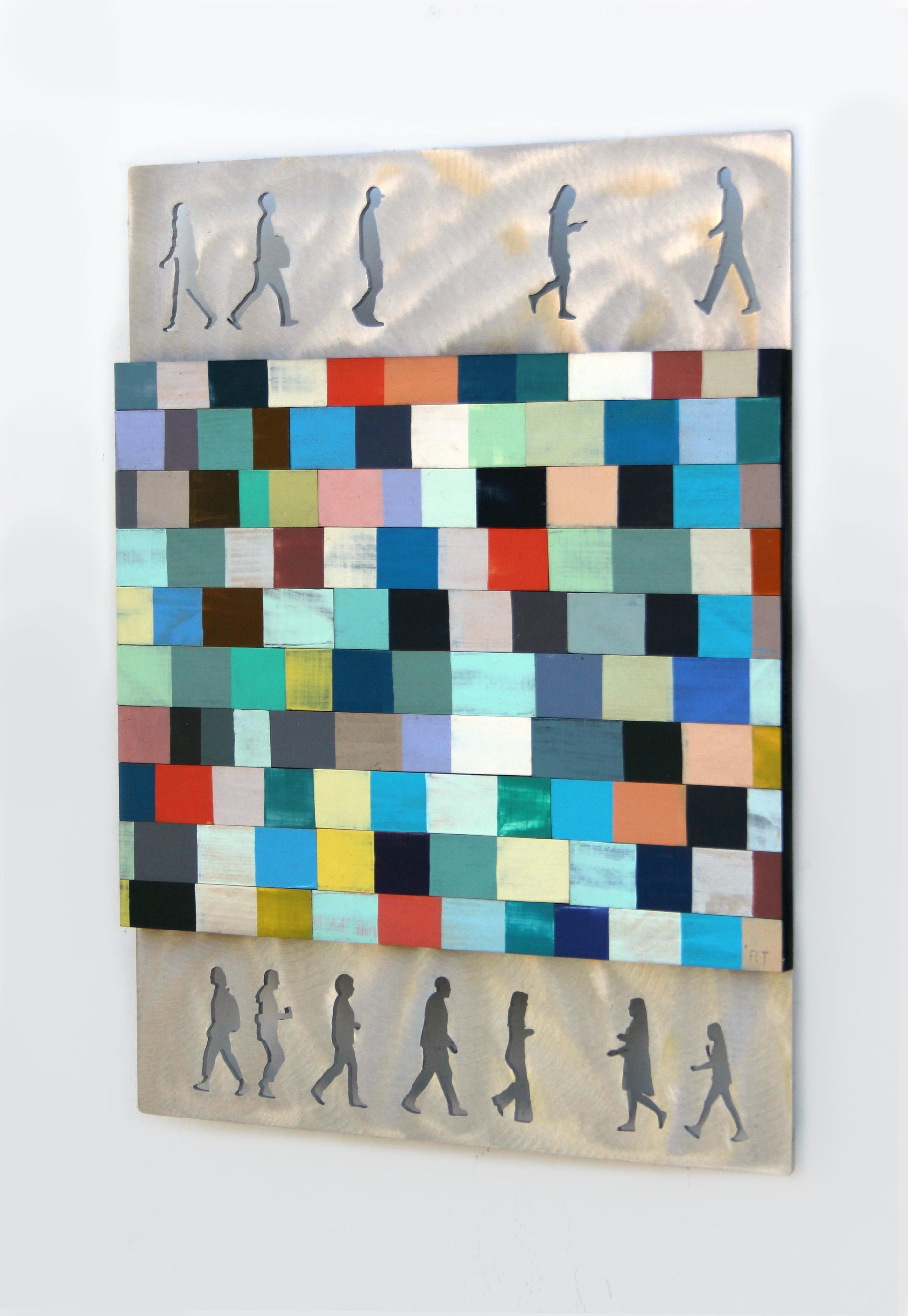 En mouvement 1 - Sculpture de Richard Taylor
