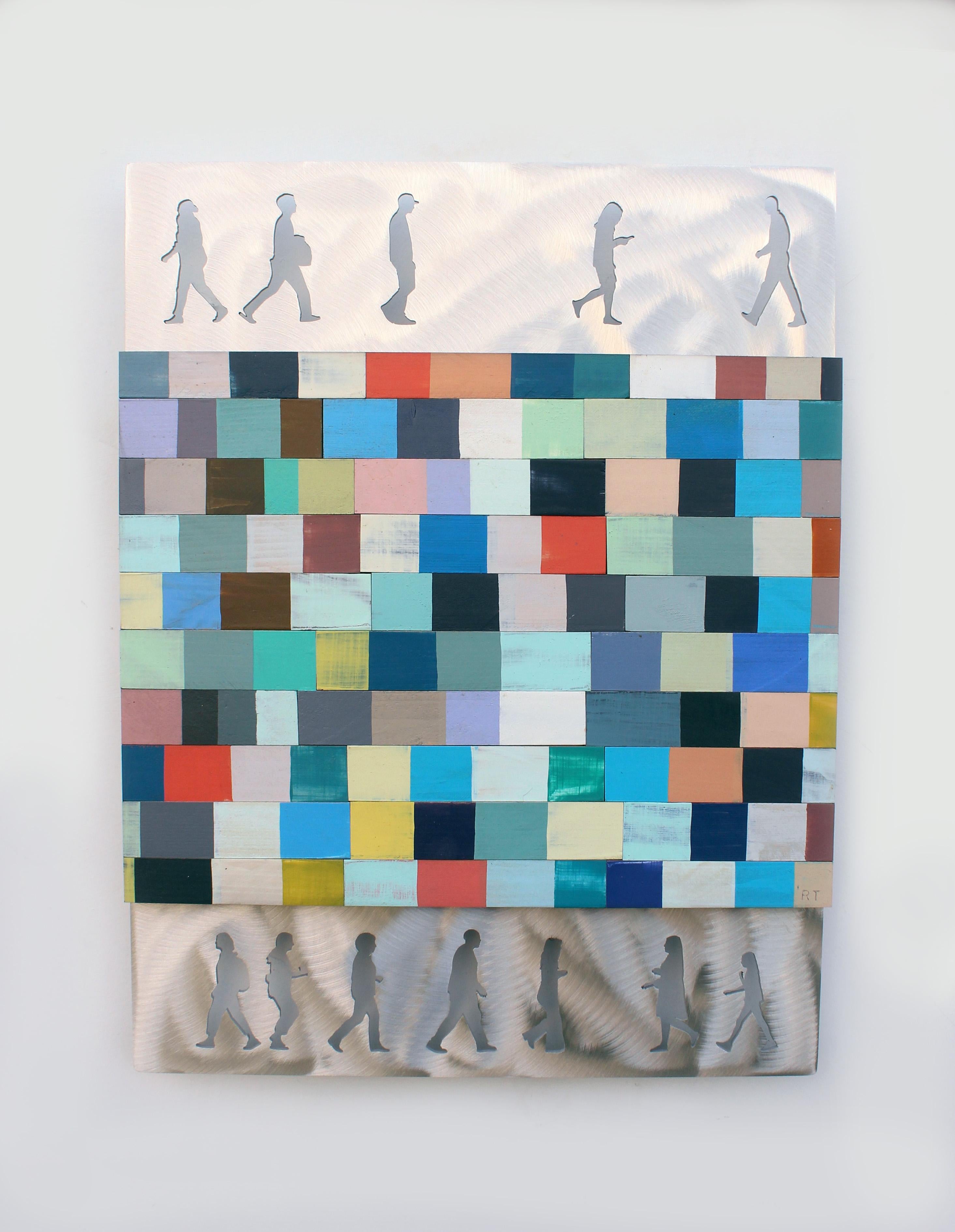 Abstract Sculpture Richard Taylor - En mouvement 1