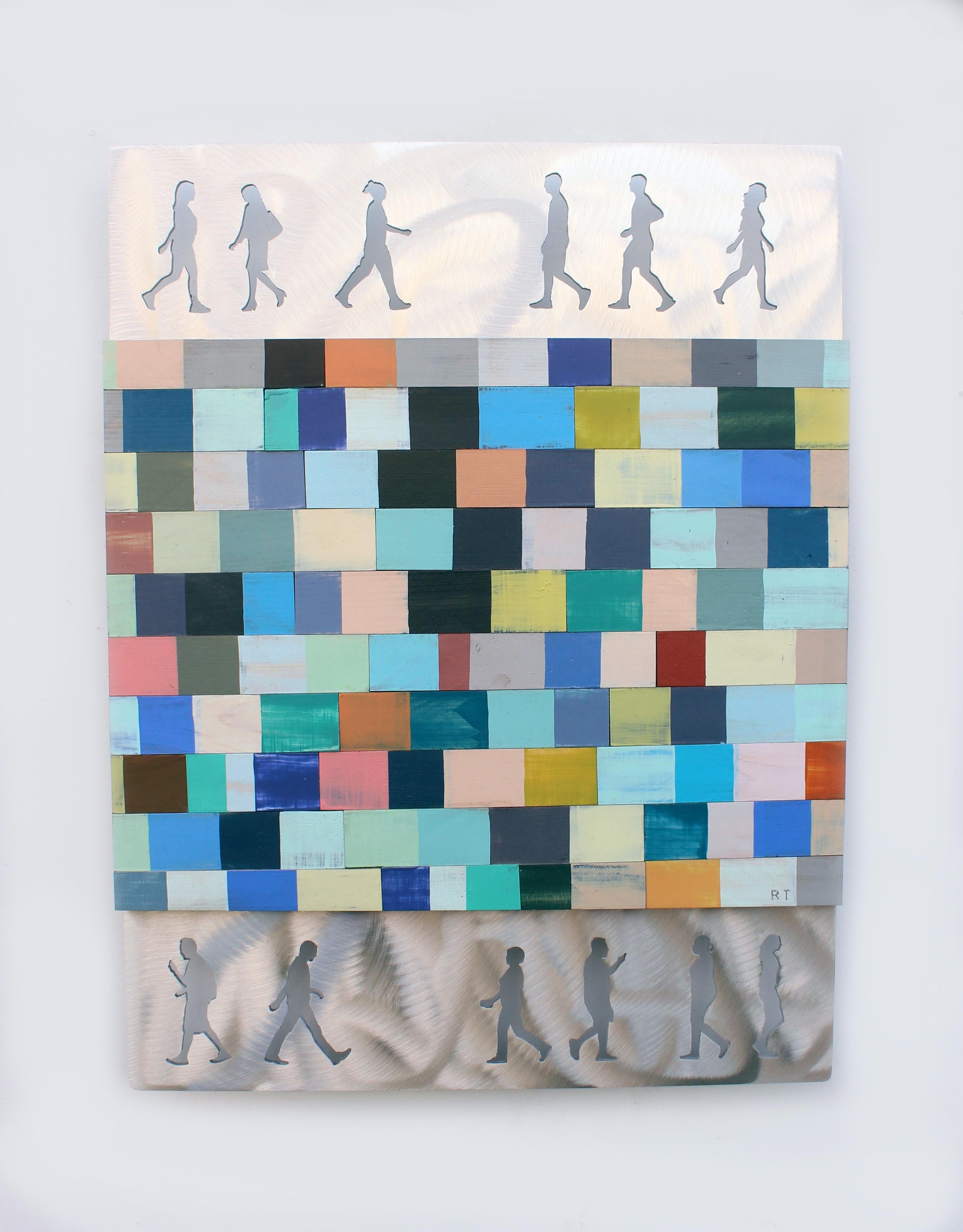 Abstract Painting de Richard Taylor - En movimiento 2
