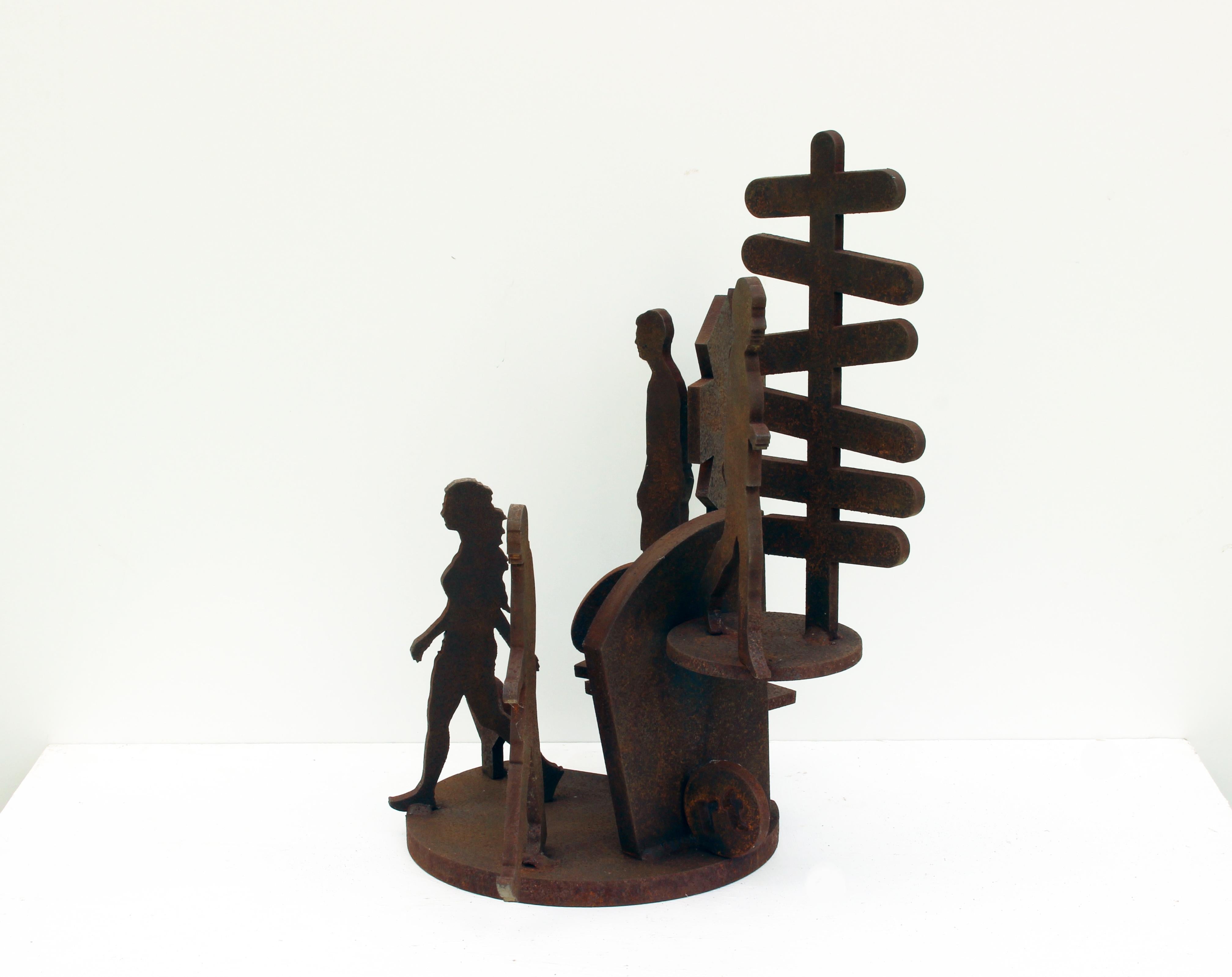 Figurative Sculpture Richard Taylor - Small Townes 2