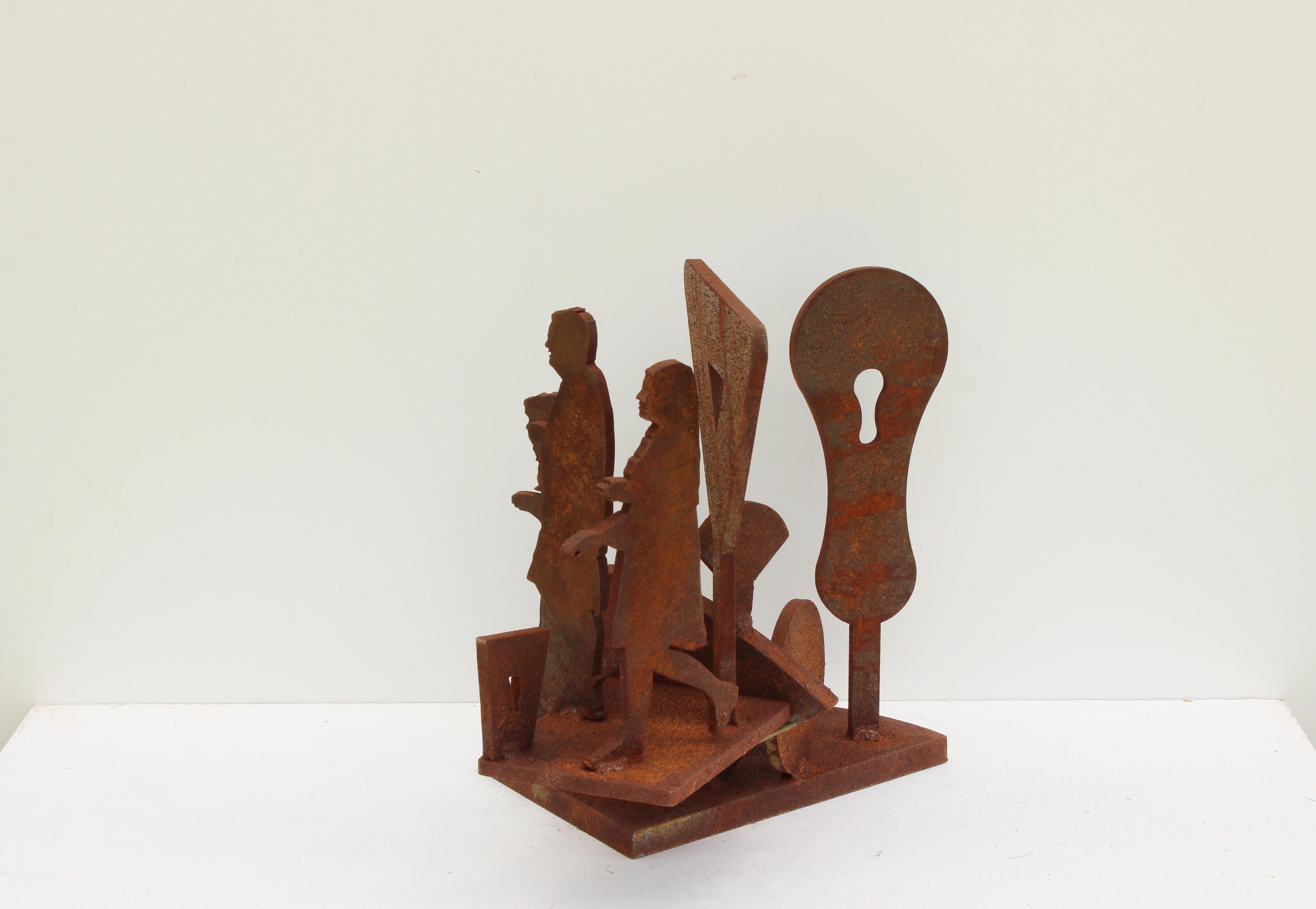 Small Townes 4 - Sculpture de Richard Taylor