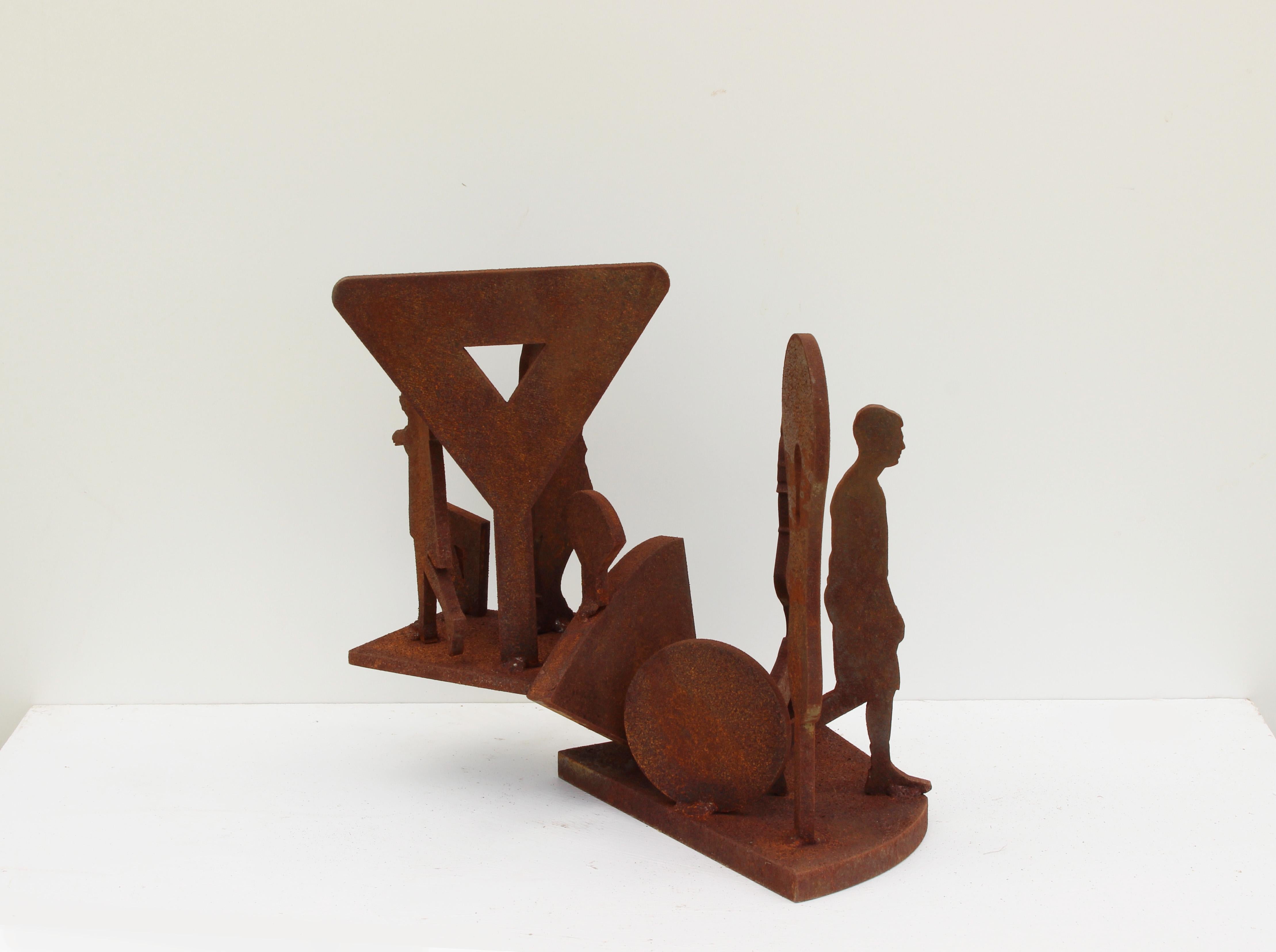 Small Townes 4 - Contemporain Sculpture par Richard Taylor