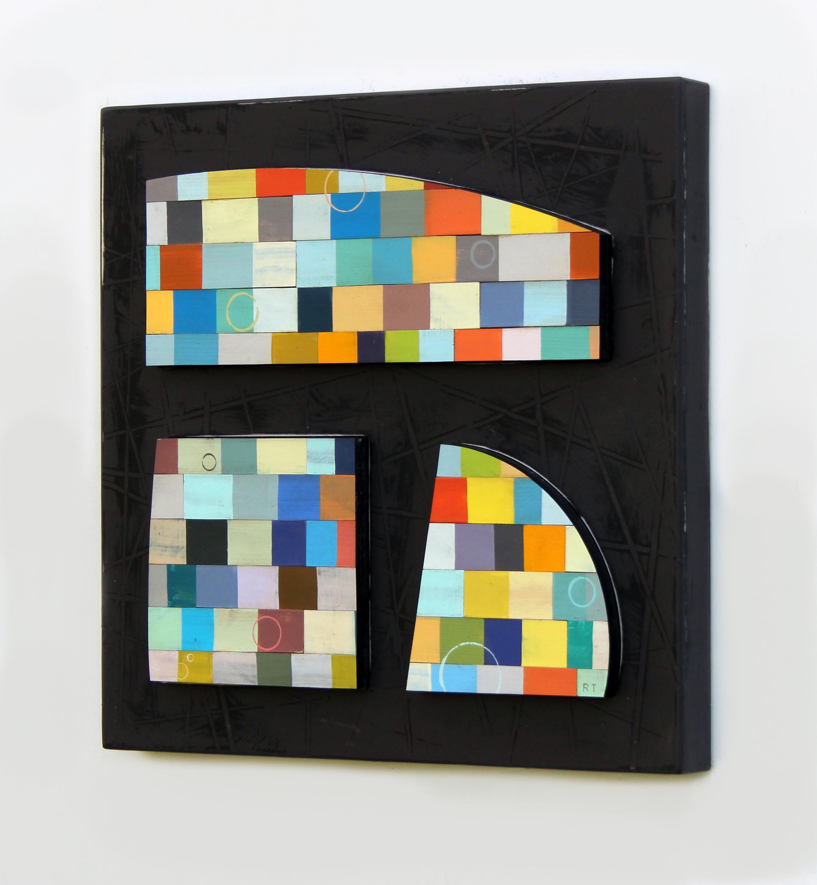 Solar System 1 - Contemporary Painting by Richard Taylor