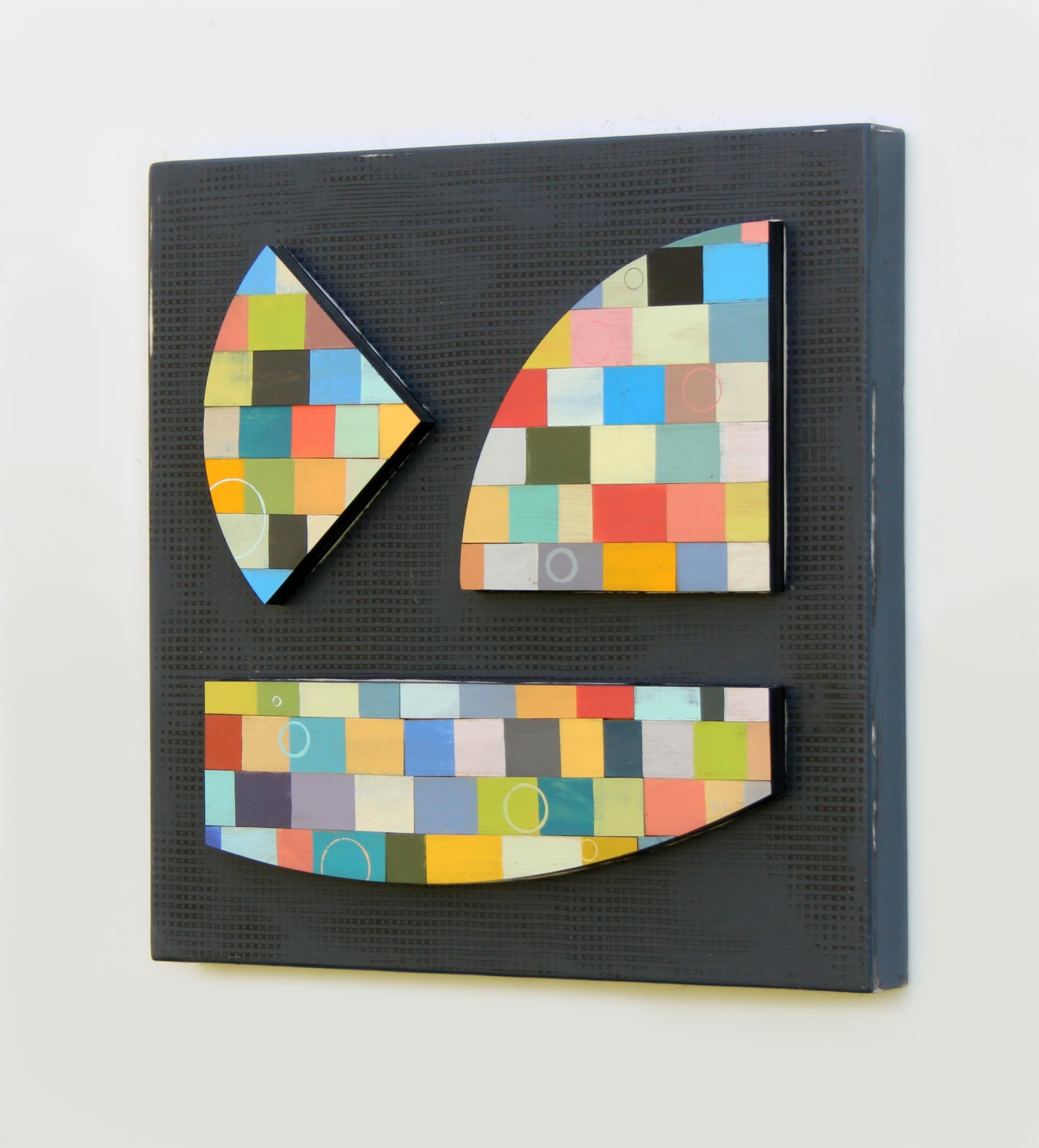 Solar System 2 - Contemporary Painting by Richard Taylor