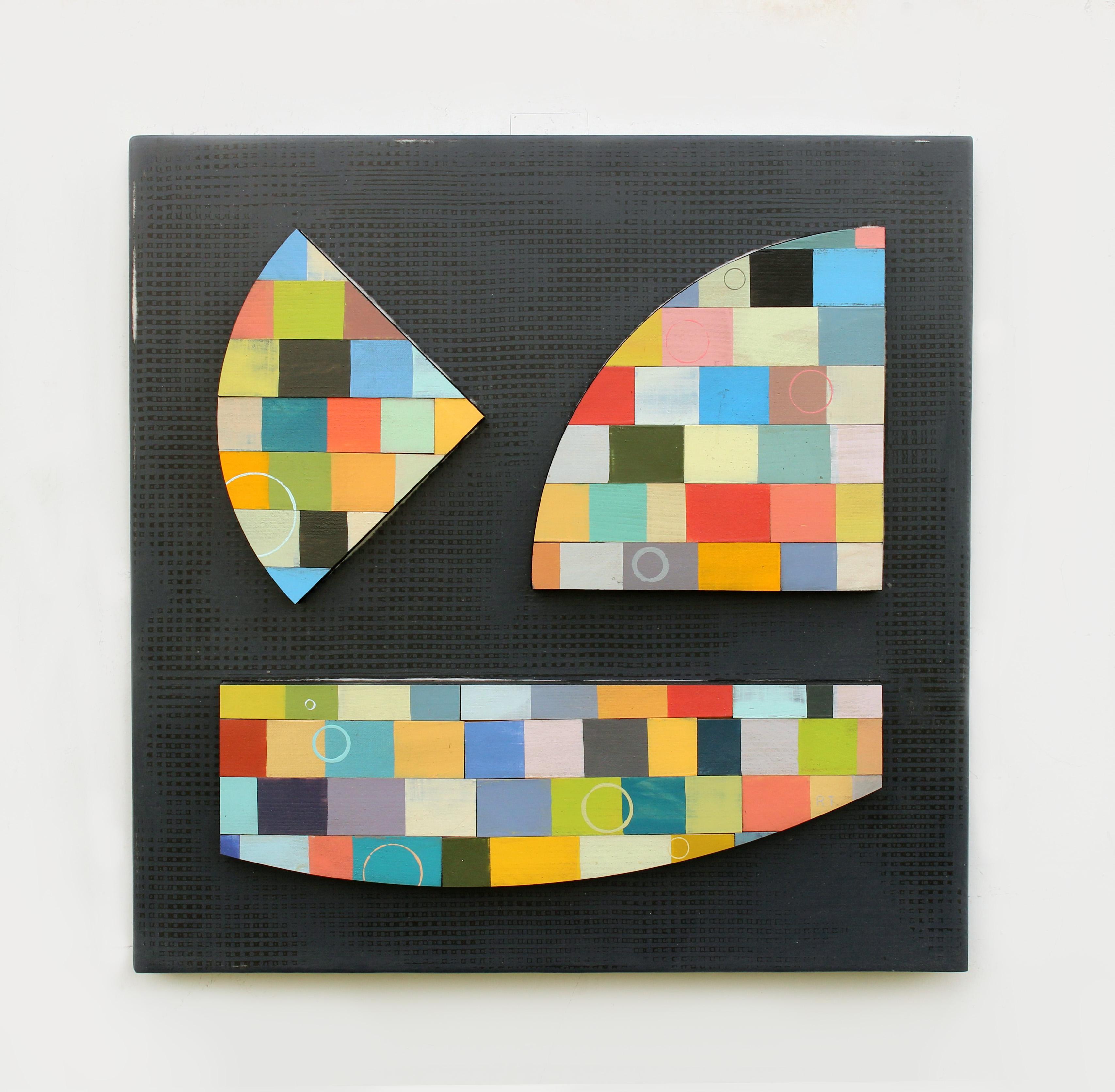 Richard Taylor Abstract Painting - Solar System 2