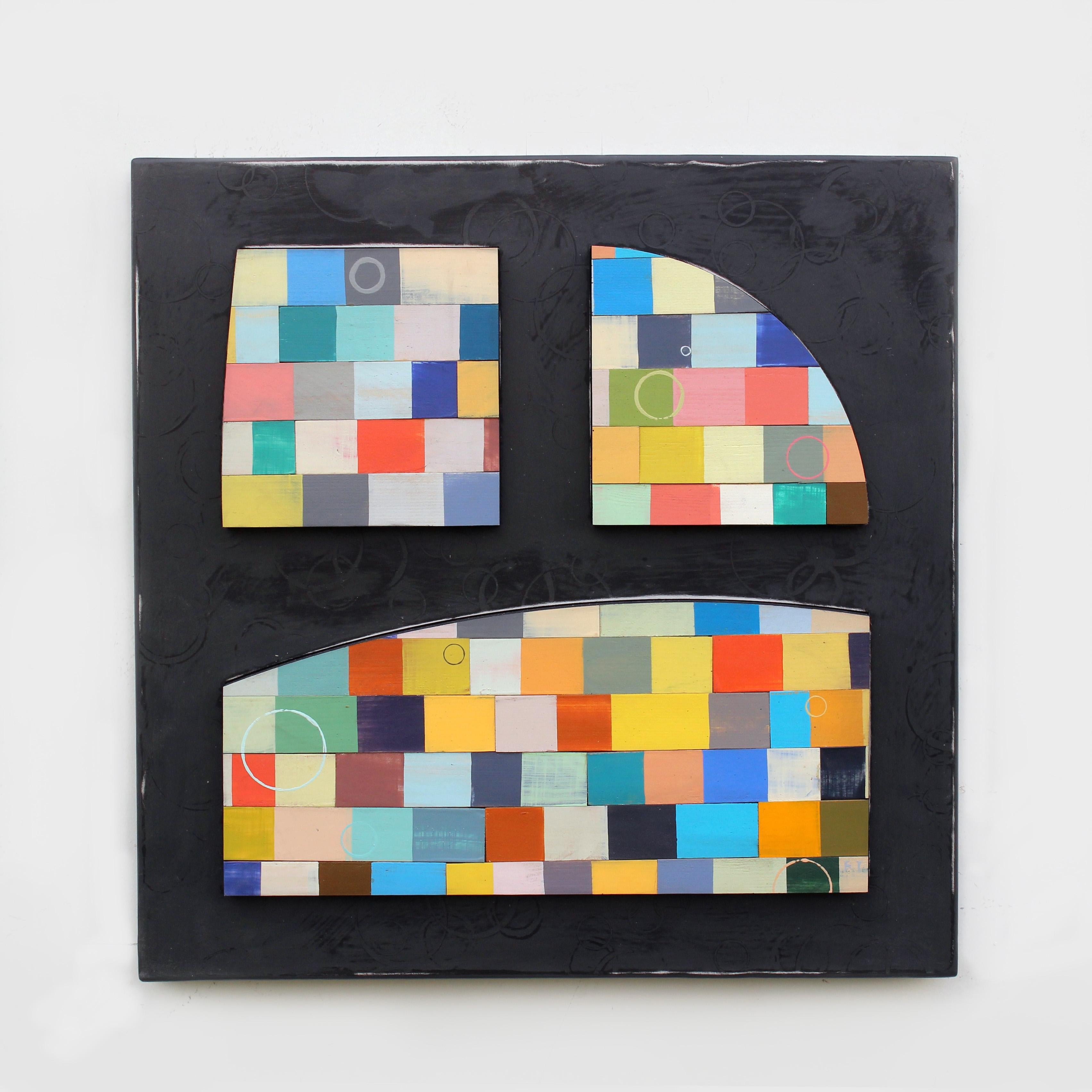 Richard Taylor Abstract Painting - Solar System 3