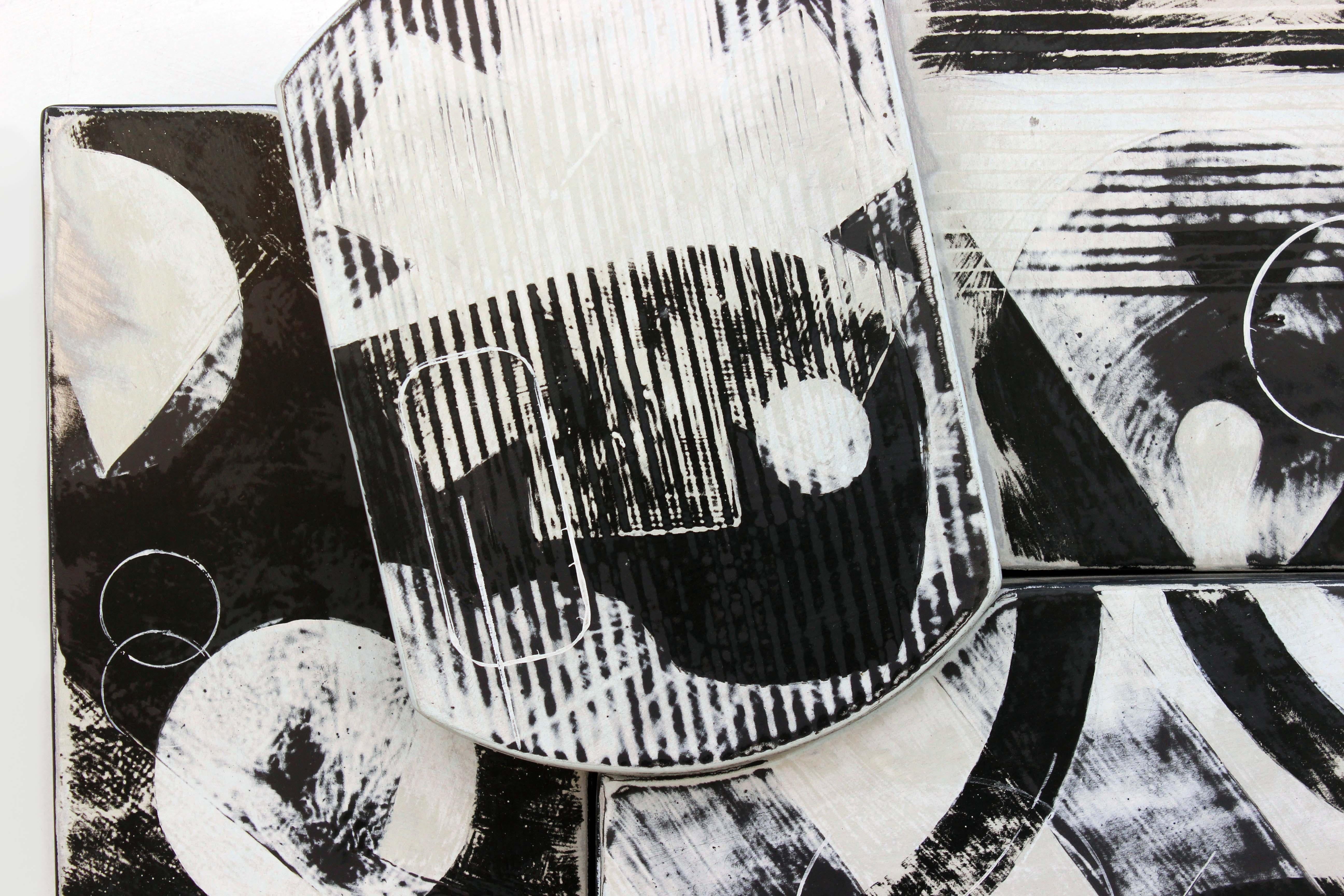 Sylvania 14 - Gray Abstract Painting by Richard Taylor