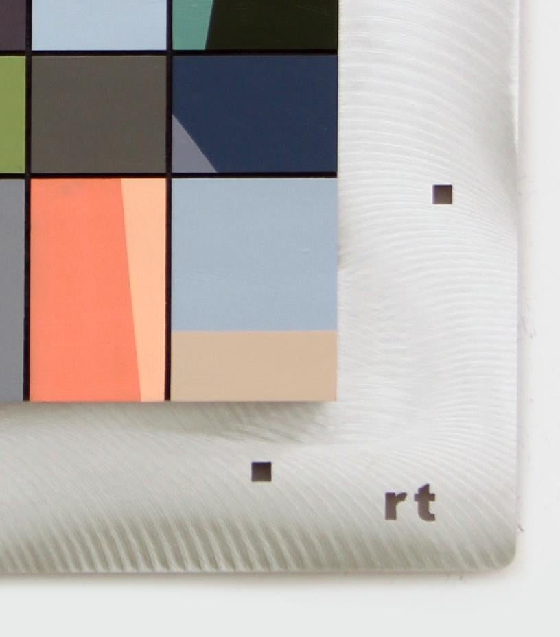 sculpture murale, sculpture abstraite, métal et bois, relief mural, 