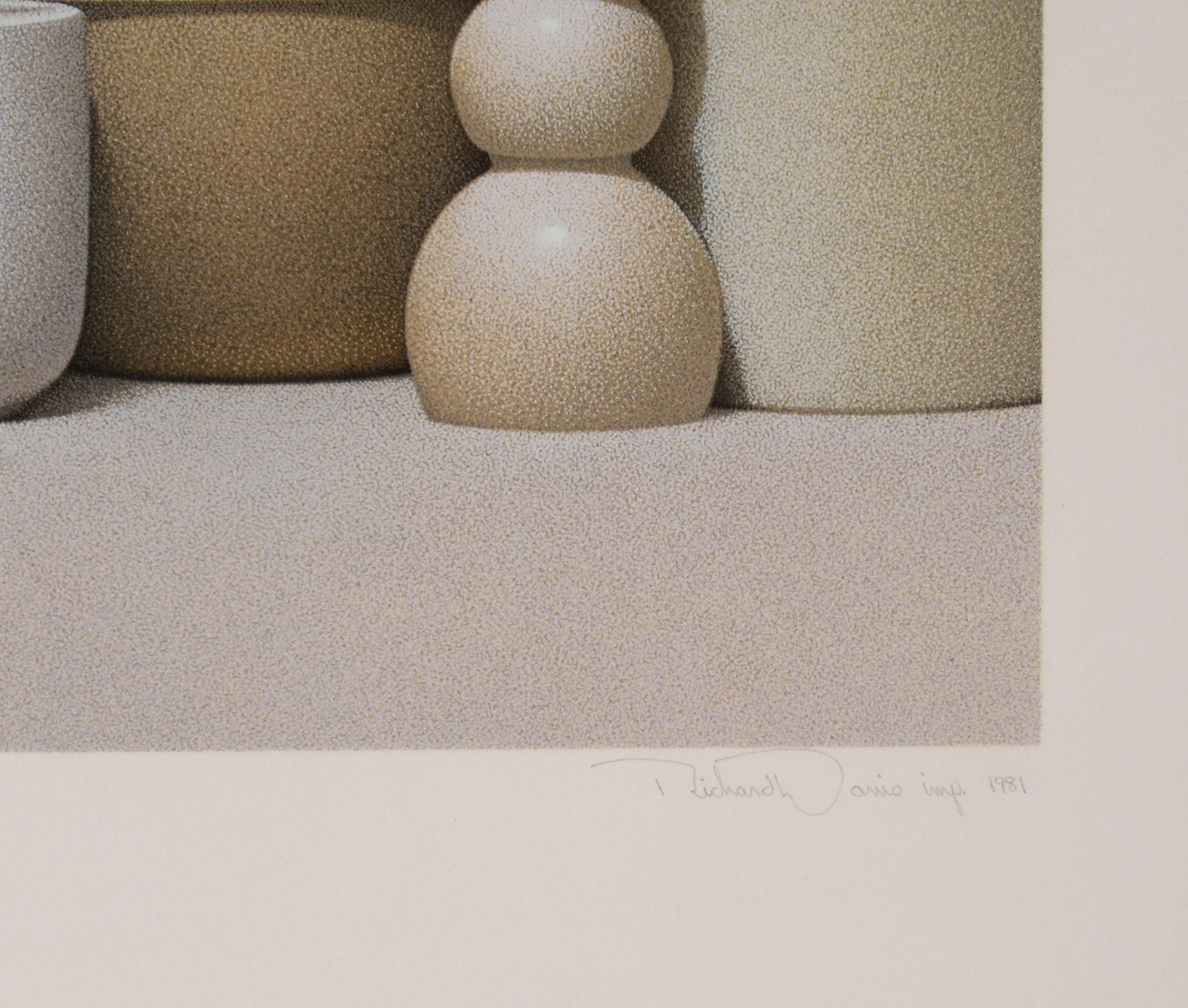 Ceramics II - Realist Print by Richard Thomas Davis