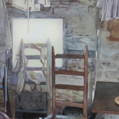 ""Nostalgia"" - Zeitgenössisches historisches Gemälde - Vermeer