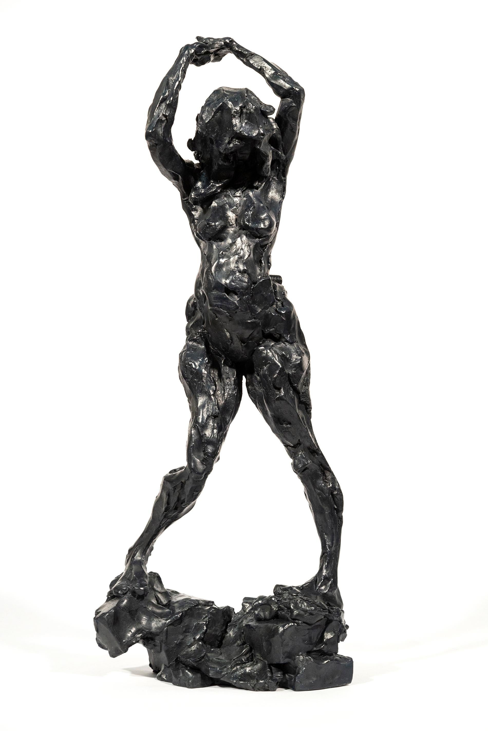 Richard Tosczak Nude Sculpture - The Pleiades-Electra 4/12 - emotive, nude, female, figurative, bronze statuette