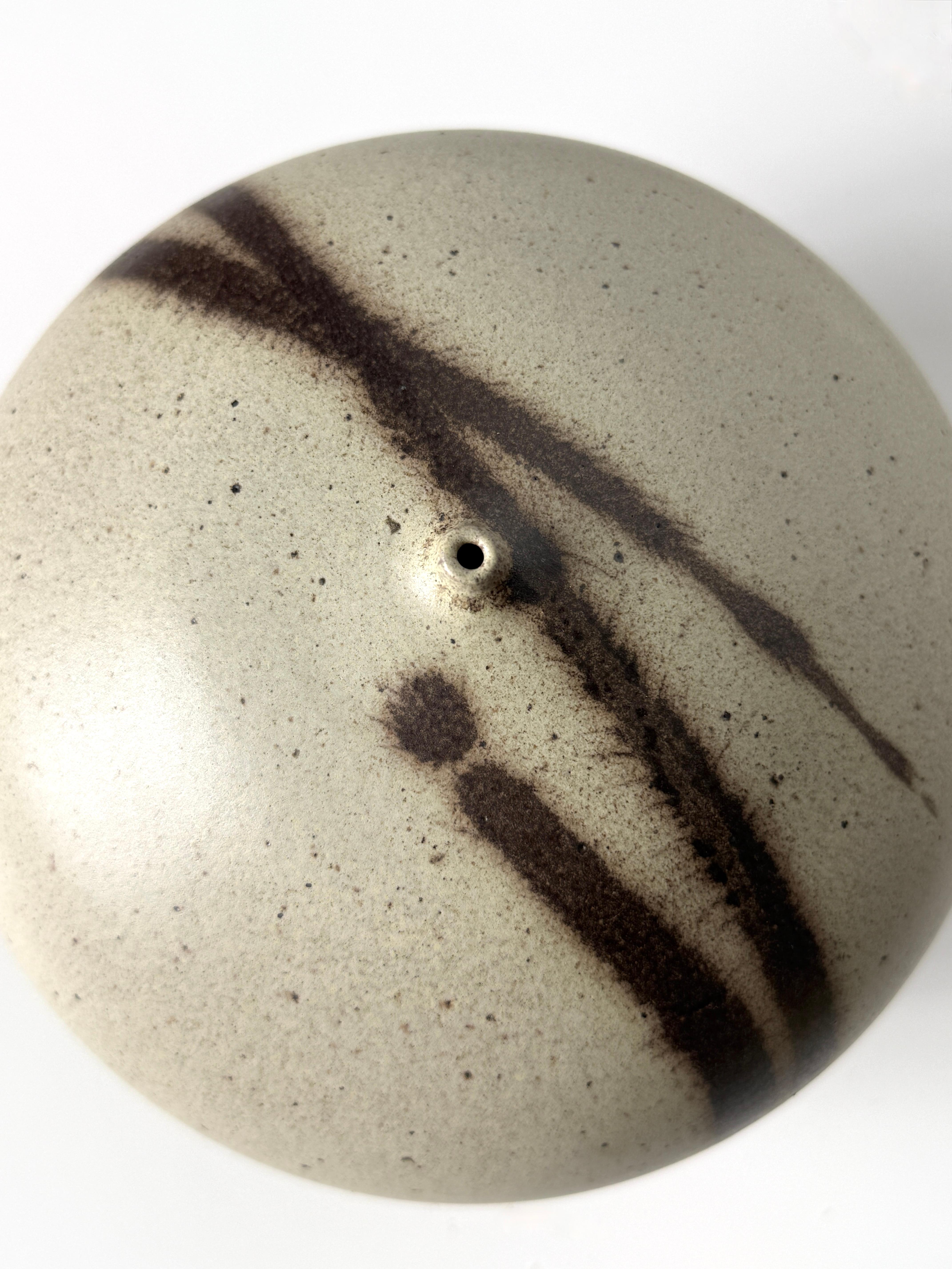 20th Century Richard Tuck Large Studio Pottery Weed Pot Twig Vase Wabi Sabi Modernist Vessel For Sale