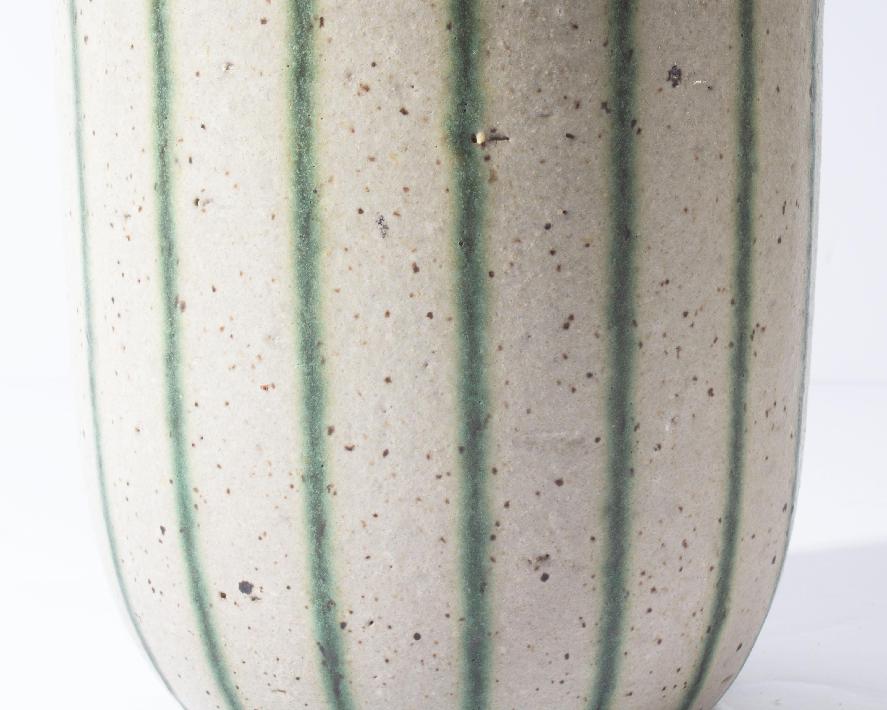 Hand-Crafted Richard Tuck Signed Studio Pottery Oversized Vase For Sale
