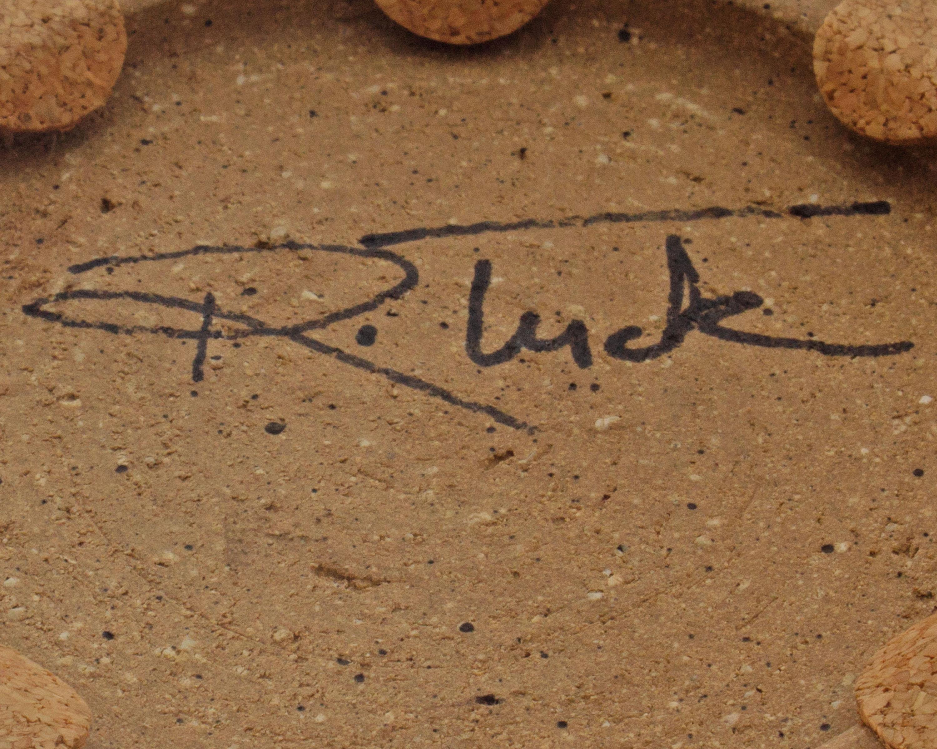 20th Century Richard Tuck Signed Studio Pottery Oversized Vase For Sale