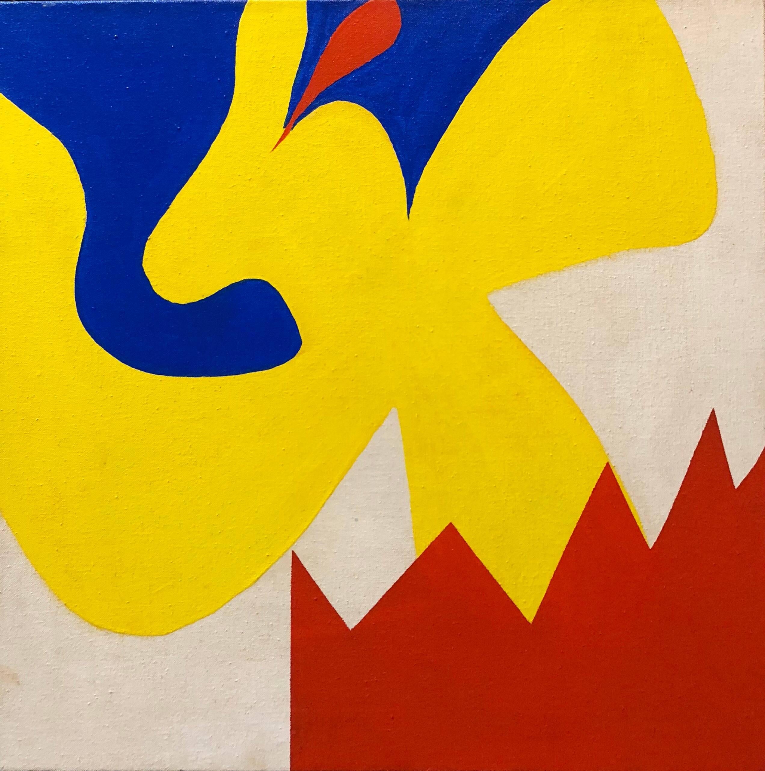 JESTERS LAMENT XI 1963 Abstraktes expressionistisches Gemälde Tibor de Nagy Galerie