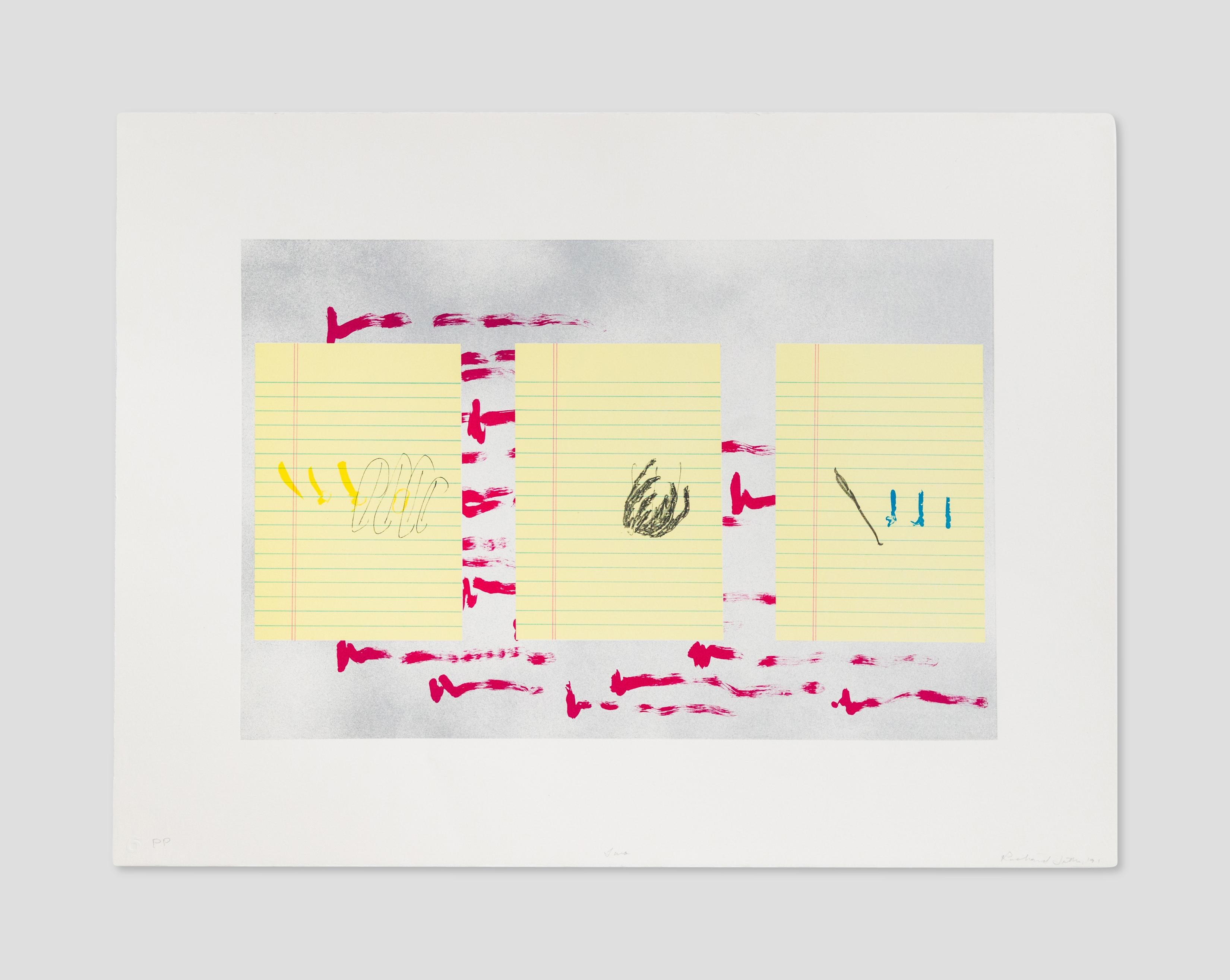A Sunny Day - Print by Richard Tuttle