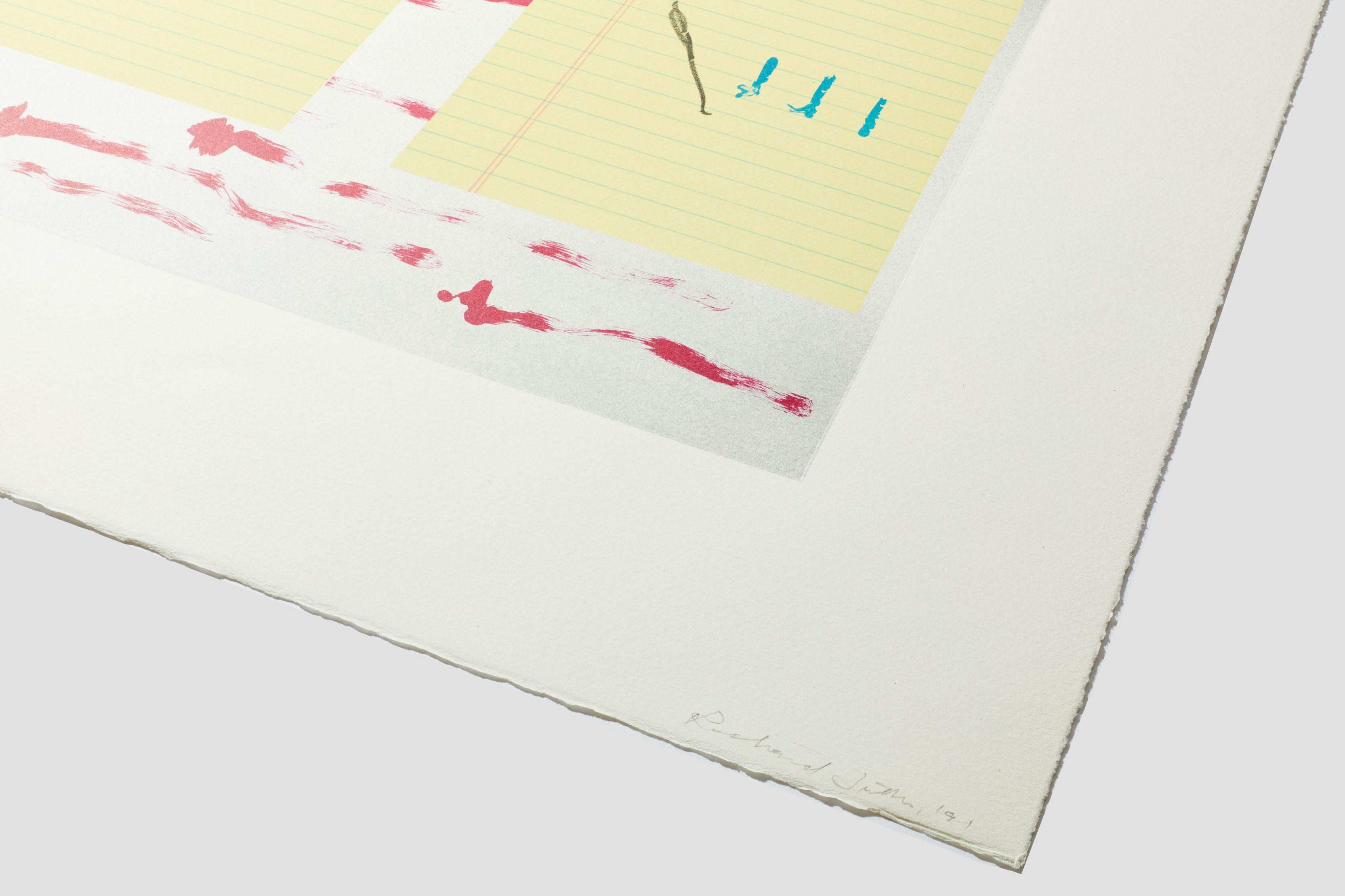 A Sunny Day - Conceptual Print by Richard Tuttle