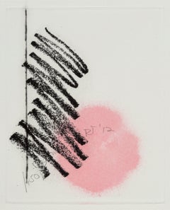 Calm Down -- Etching, Artists for Obama, Abstract by Richard Tuttle
