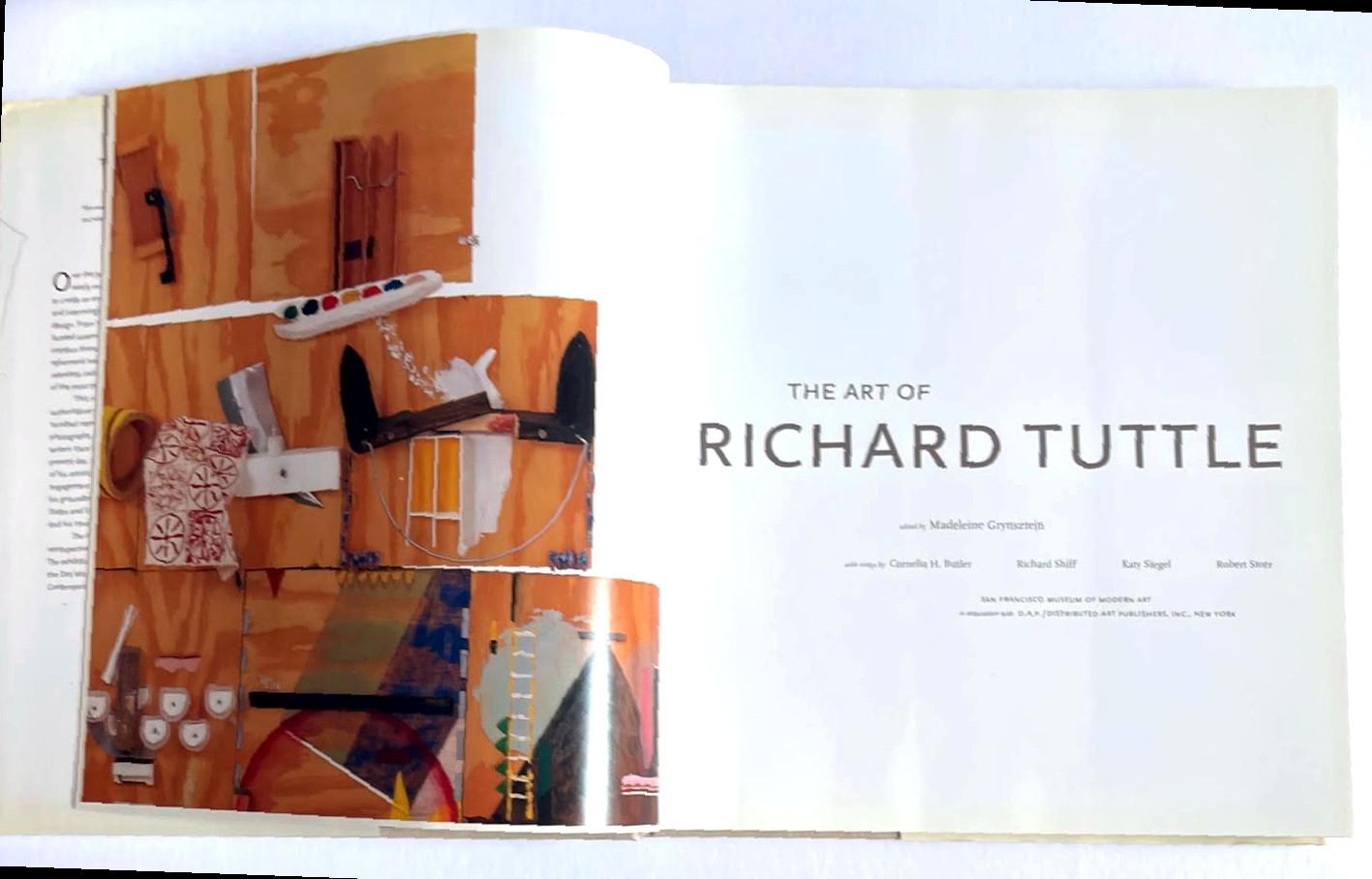 Hardback Monograph: The Art of Richard Tuttle (Hand signed, dated and inscribed) For Sale 6
