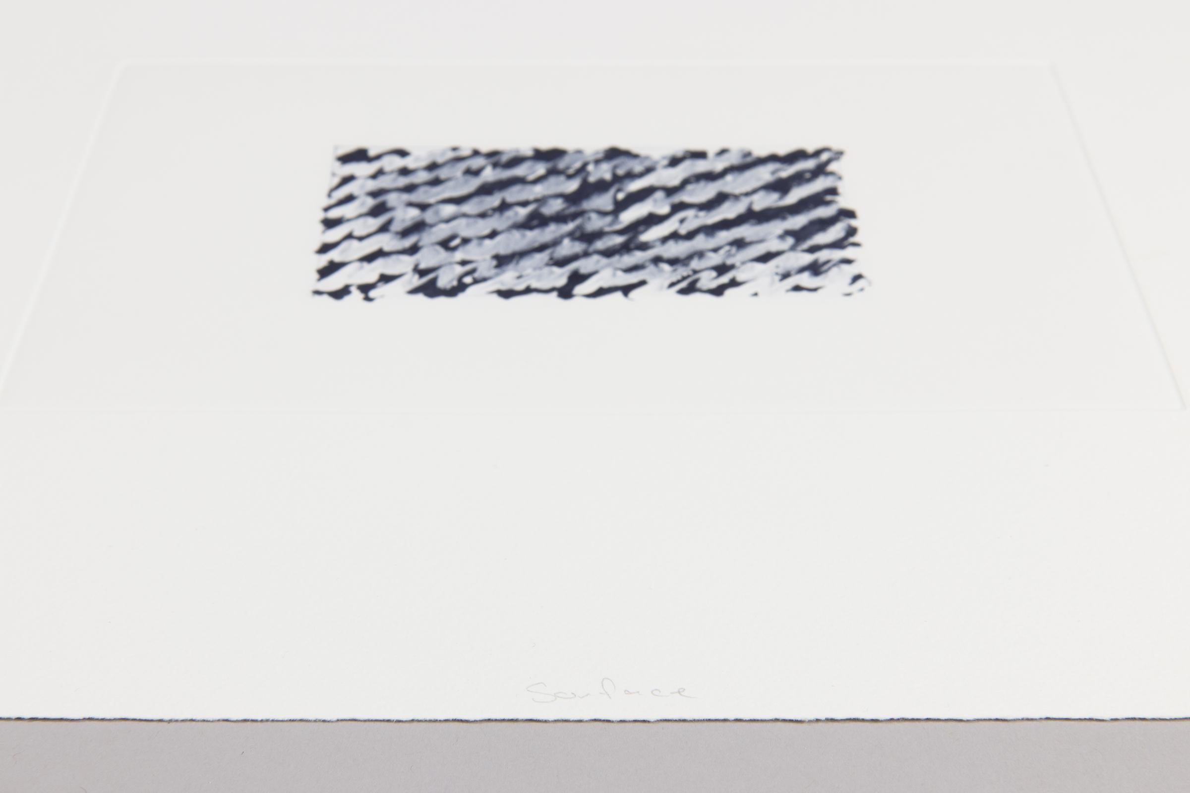 Richard Tuttle, Surface: Contemporary Art, Minimalism, Signed Print For Sale 5