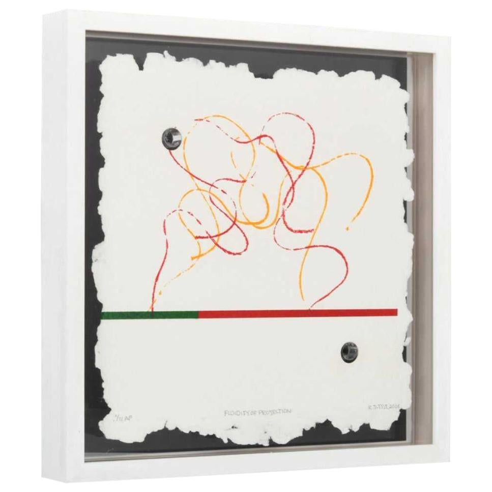 Richard Tuttle Double-Sided Screenprint, Signed Edition For Sale