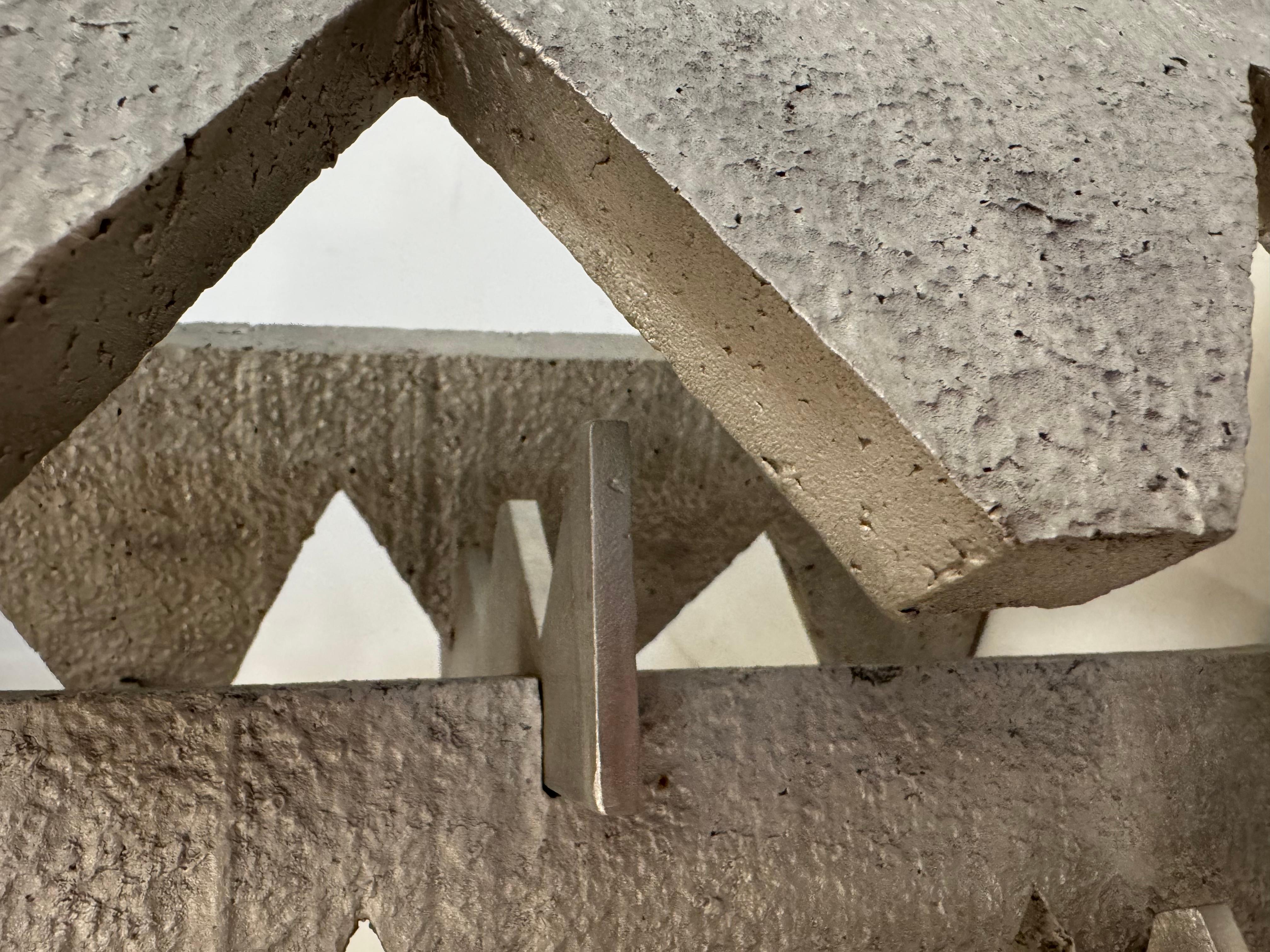 Alluminio Richard Tuttle, Odore di alberi (scultura), 1990 in vendita