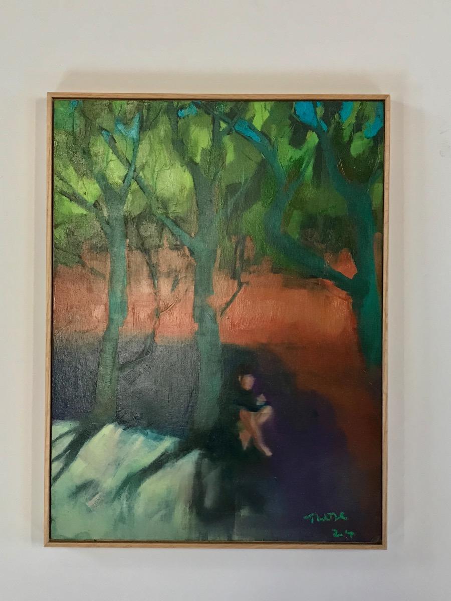 Dessin, peinture originale, art contemporain, peinture de paysage - Contemporain Painting par Richard Twose