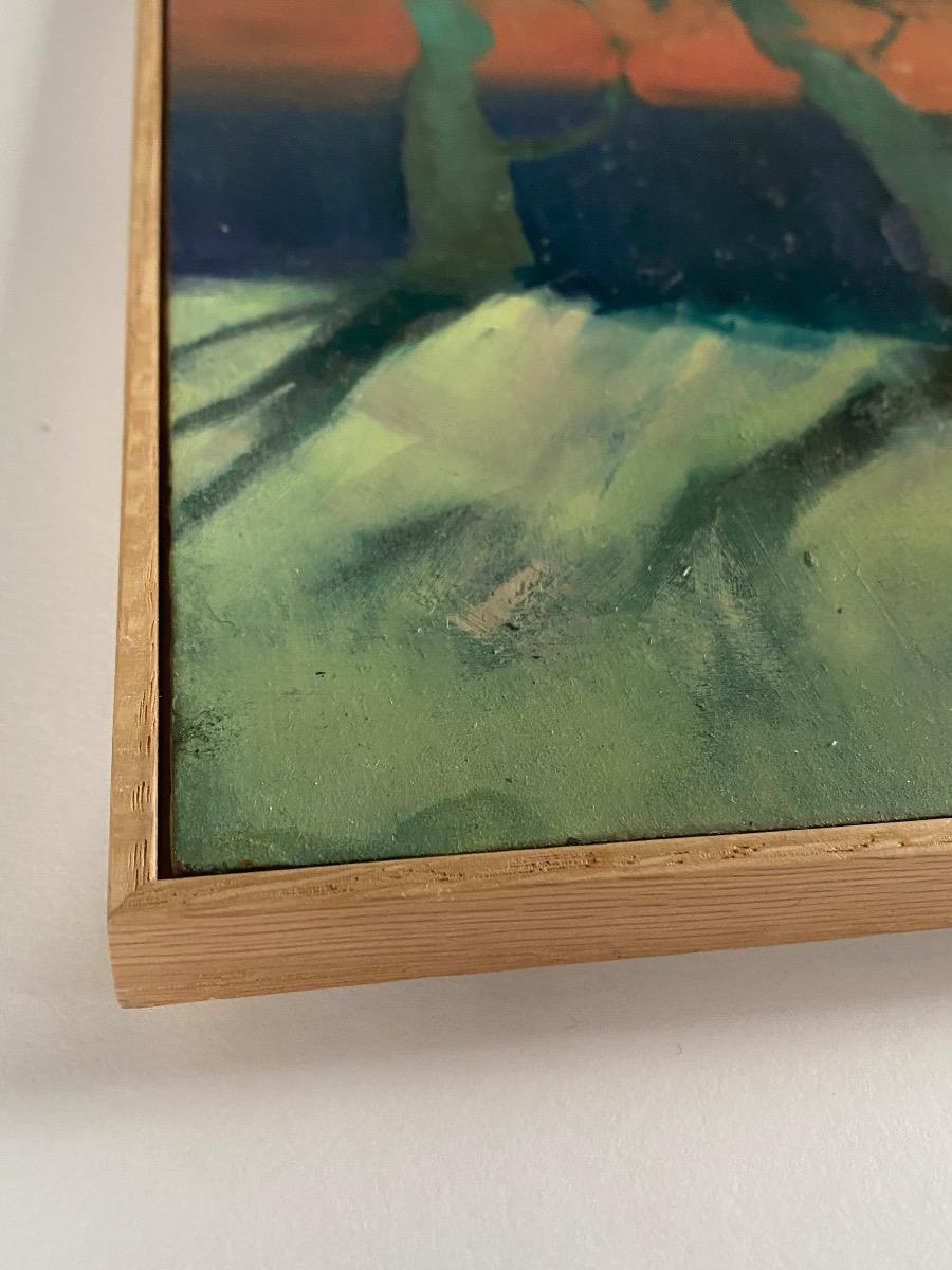 Dessin, peinture originale, art contemporain, peinture de paysage en vente 2