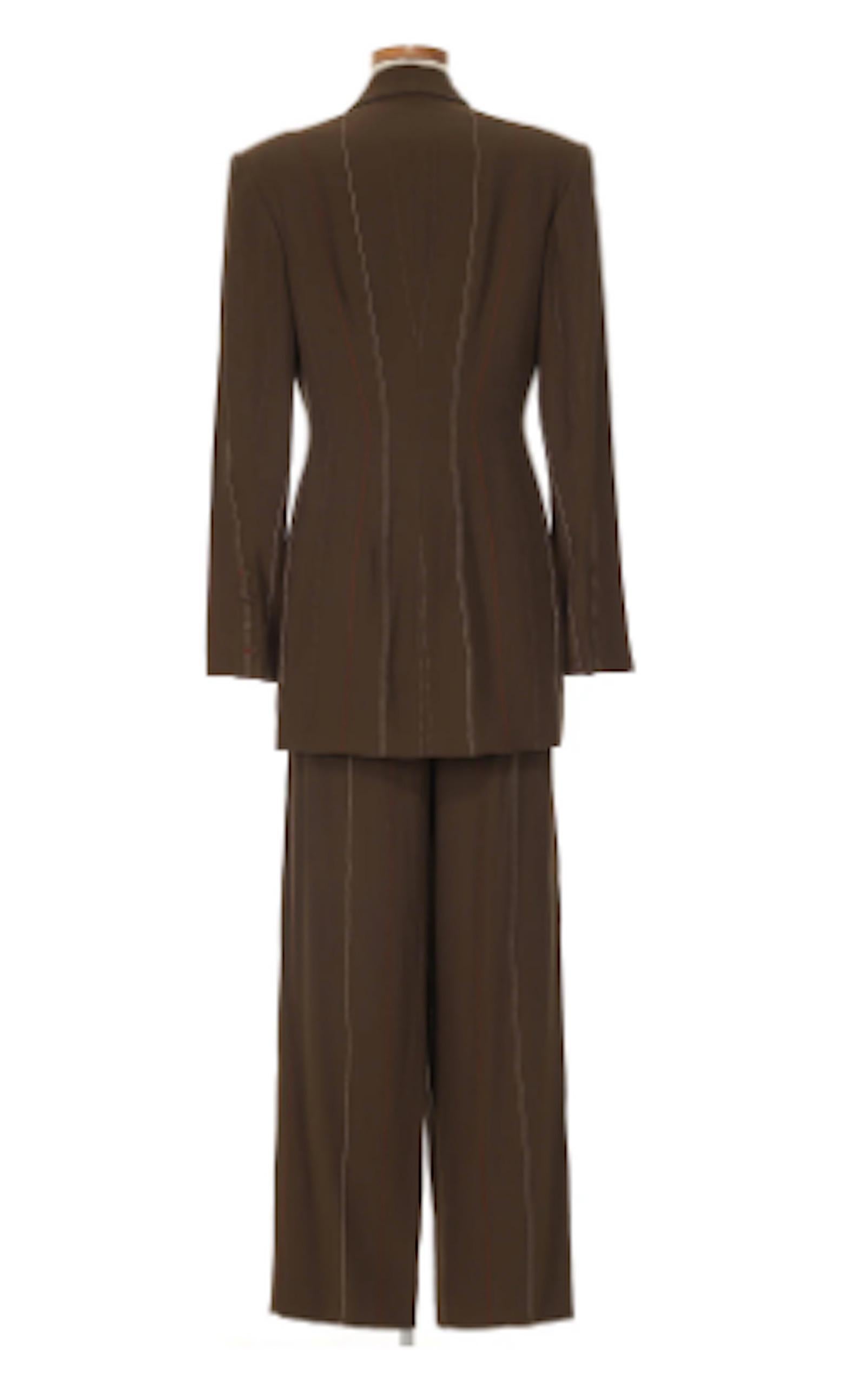Richard Tyler 1990s Pantsuit In Excellent Condition For Sale In New York, NY