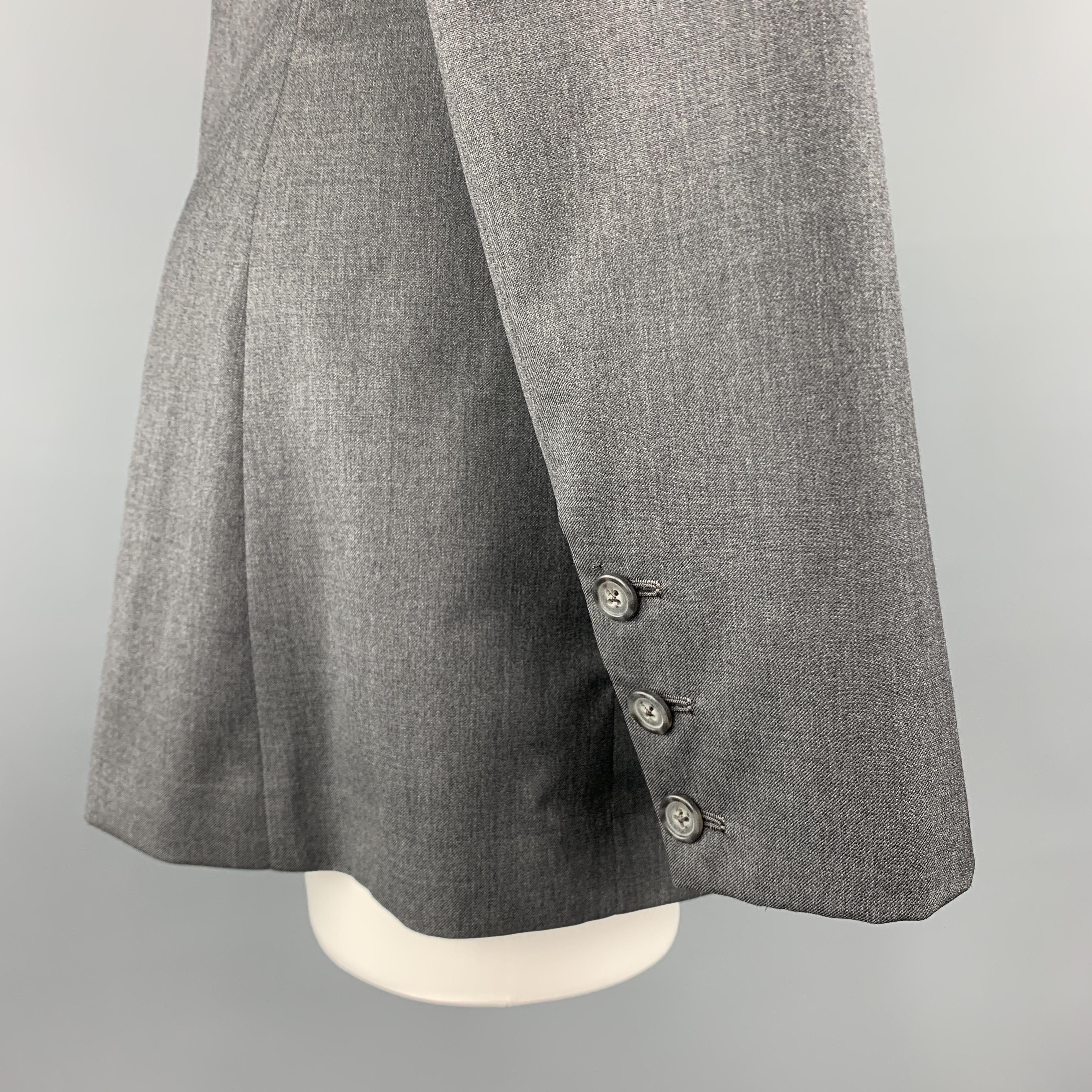 Women's RICHARD TYLER Size 8 Grey Jacket / Blazer